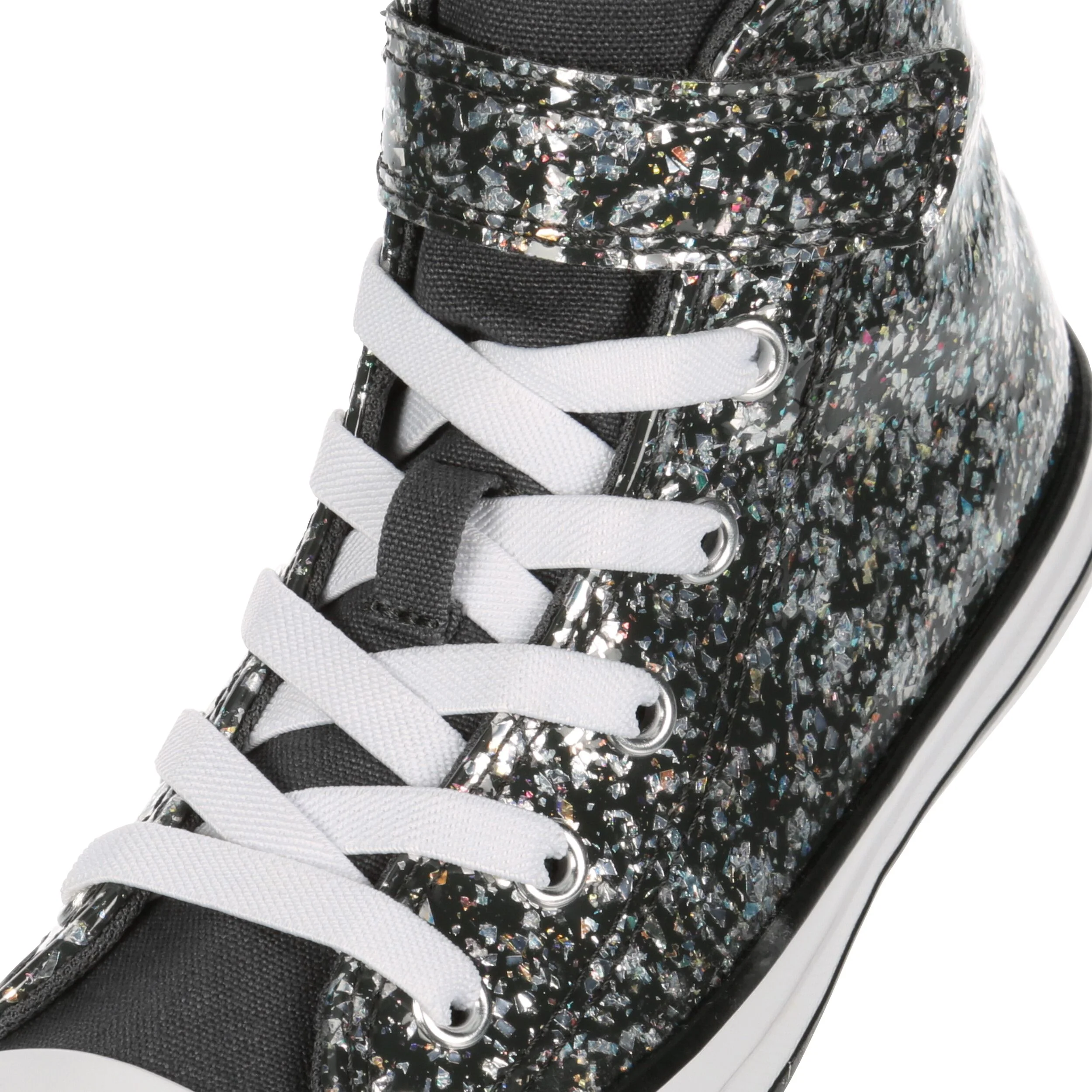 Chuck Taylor All Star Glitter Easyon (Little Kid) - Image 8