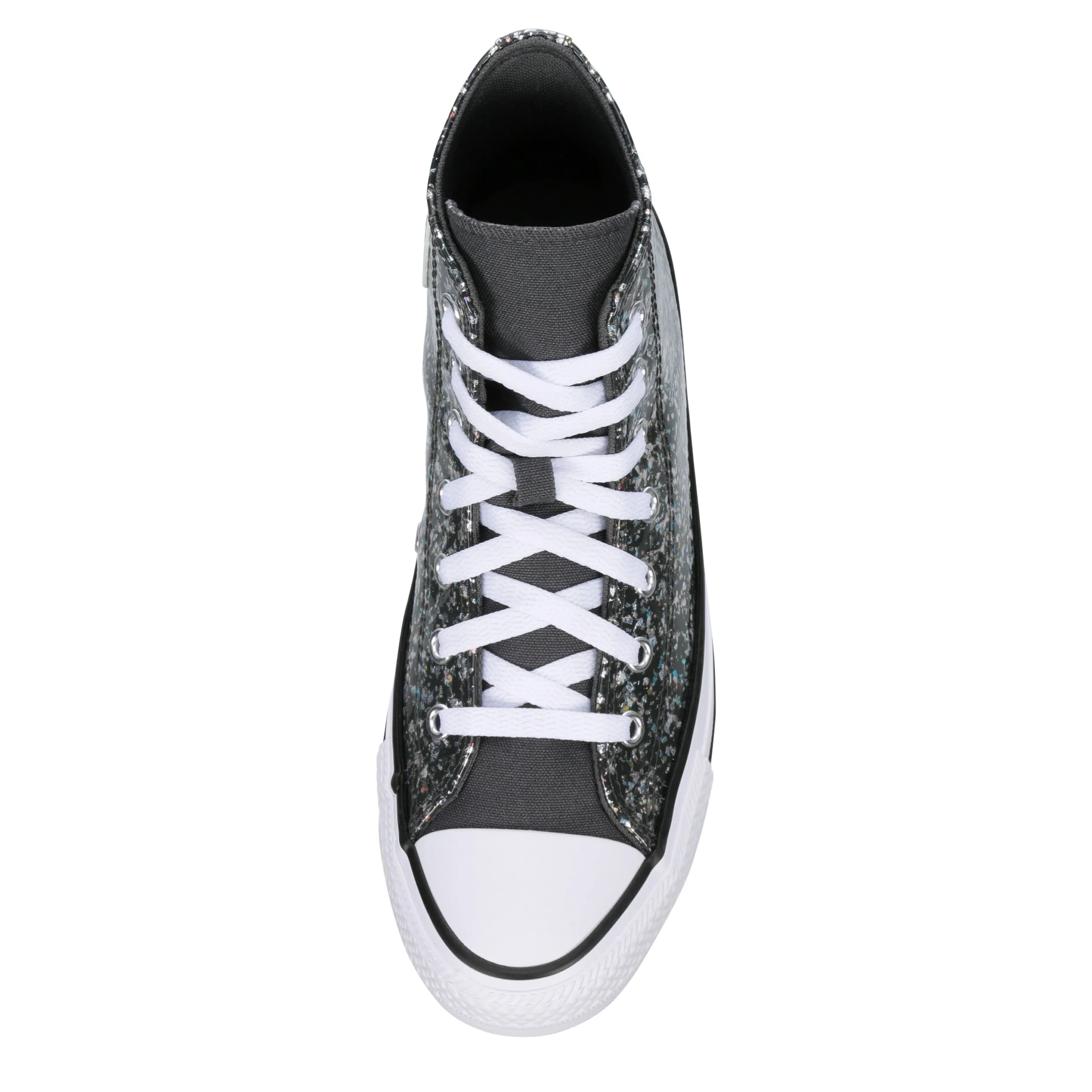 Chuck Taylor All Star Hi Glitter (Big Kid) - Image 6