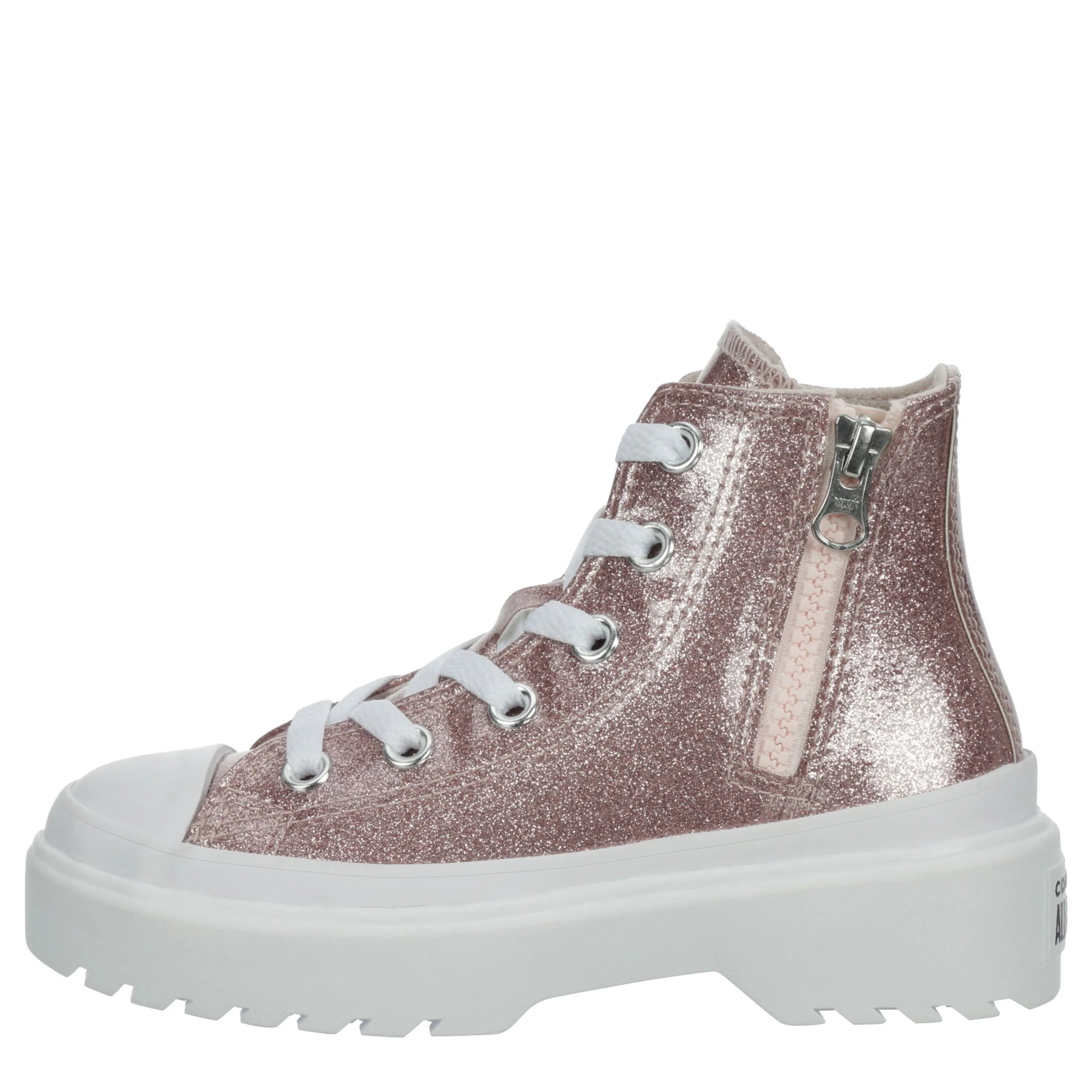 Chuck Taylor All Star Lugged Glitter (Little Kid) - Image 2