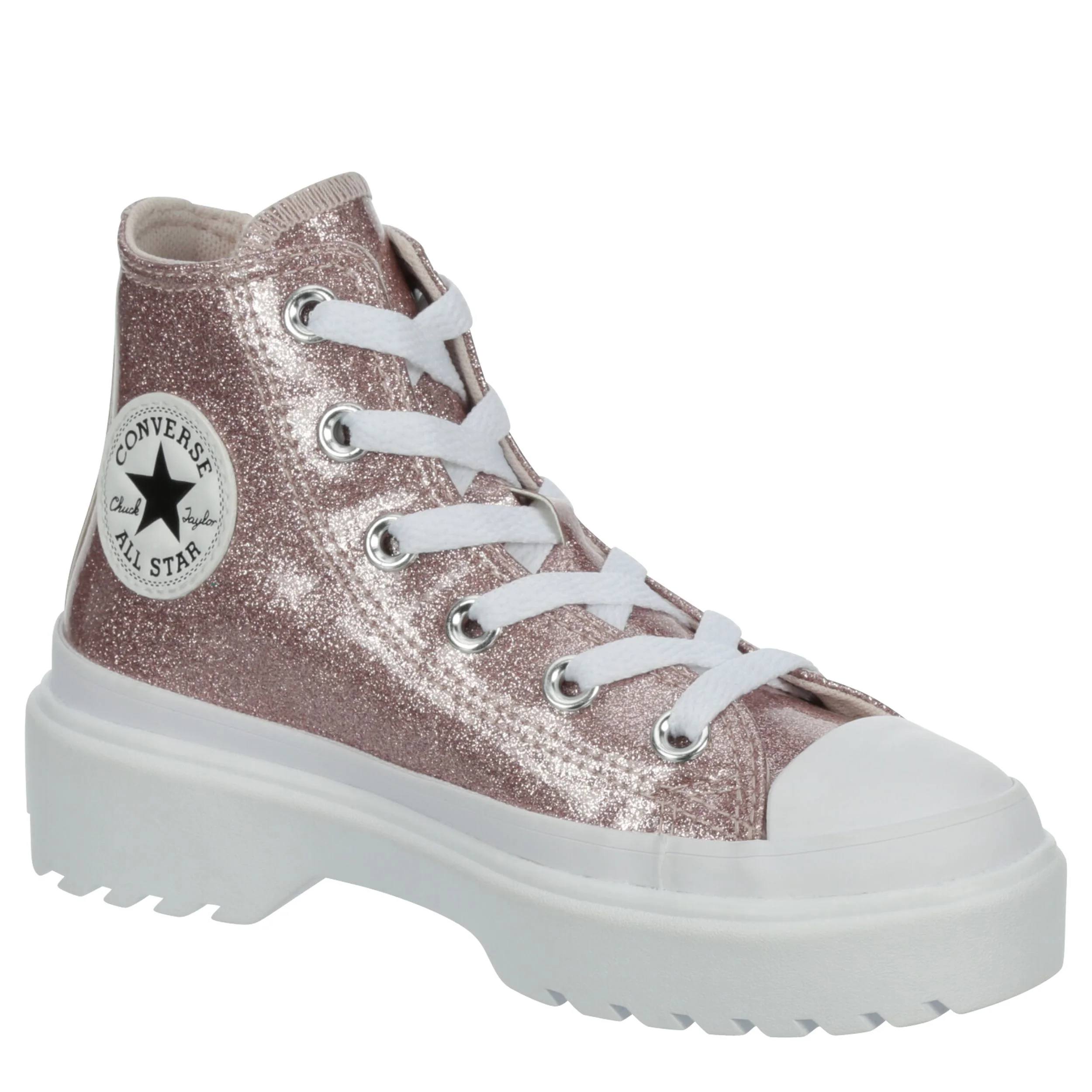 Chuck Taylor All Star Lugged Glitter (Little Kid) - Image 3