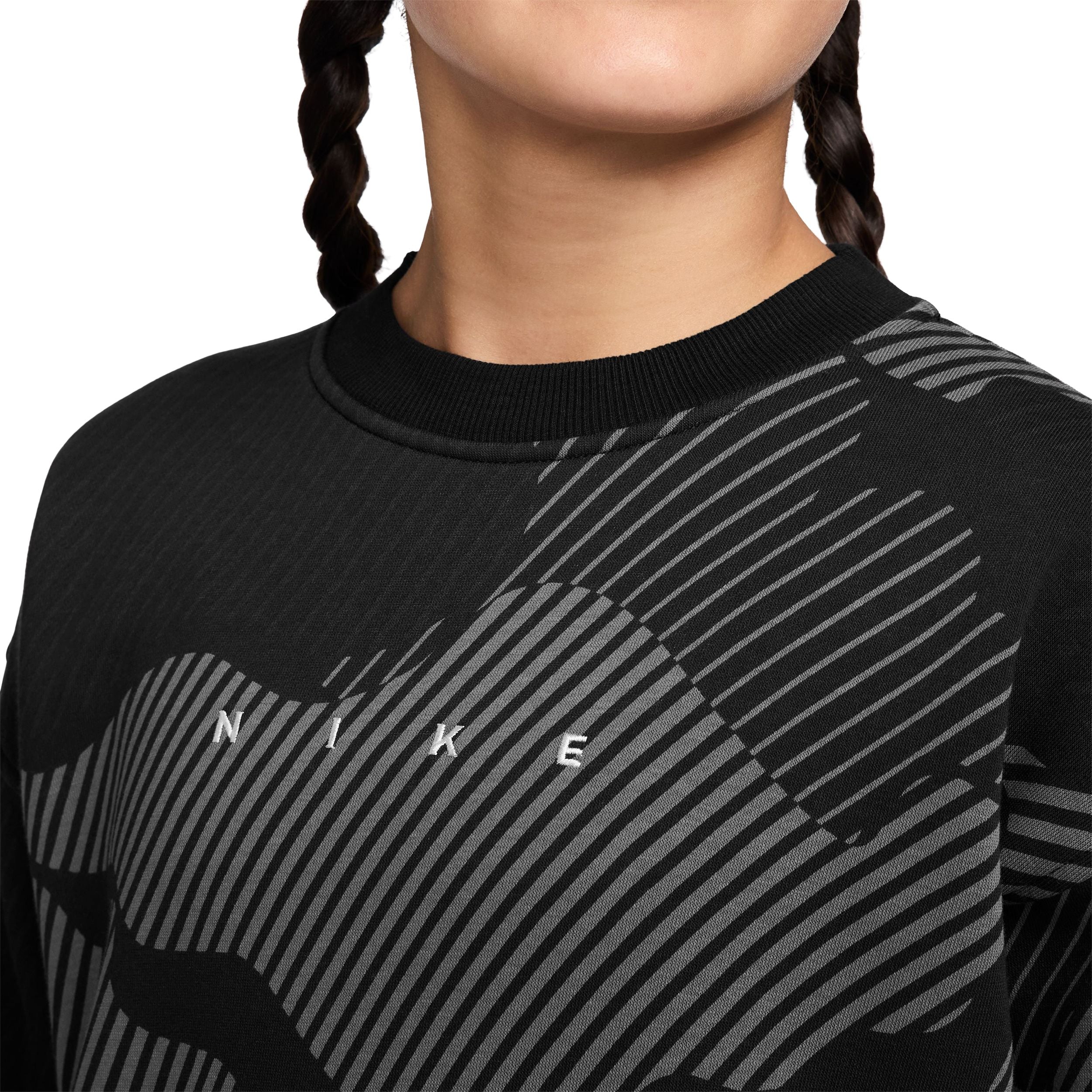 Club Fleece Boxy Crew Sweatshirt (Big Kid) - Image 3