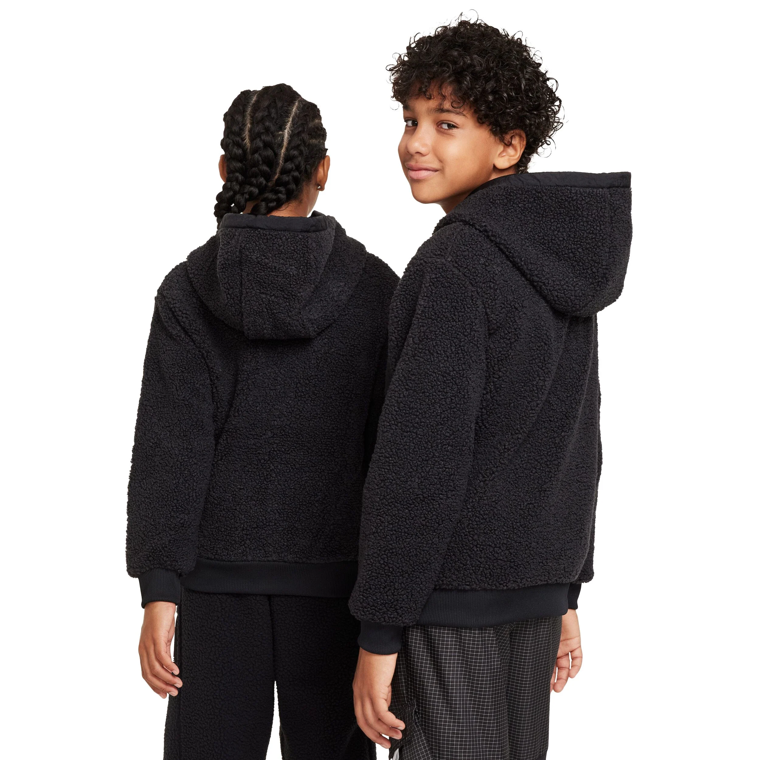 Club Fleece Full-Zip Winterized Hoodie (Big Kid) - Image 2