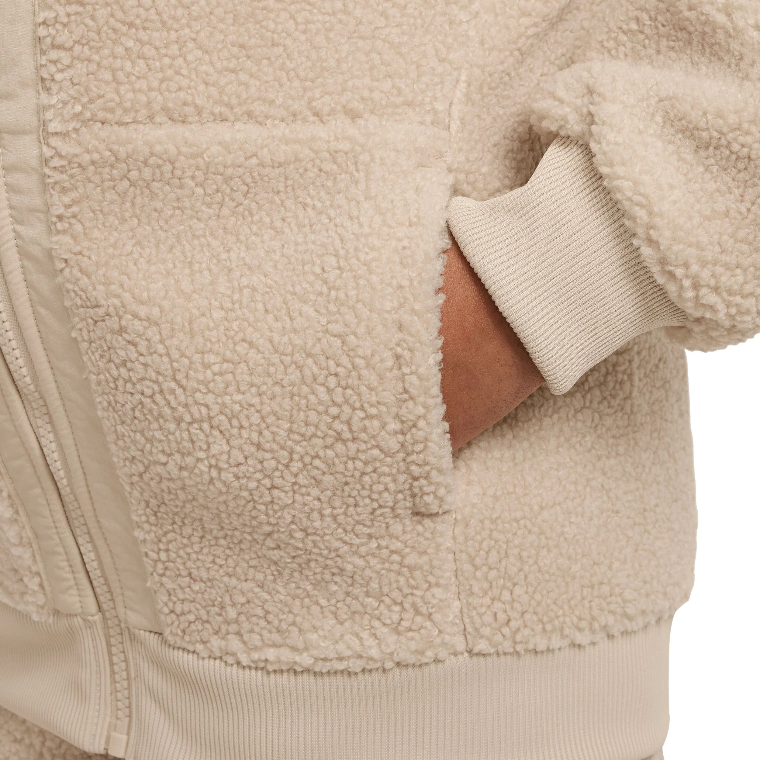 Club Fleece Full-Zip Winterized Hoodie (Big Kid) - Image 3