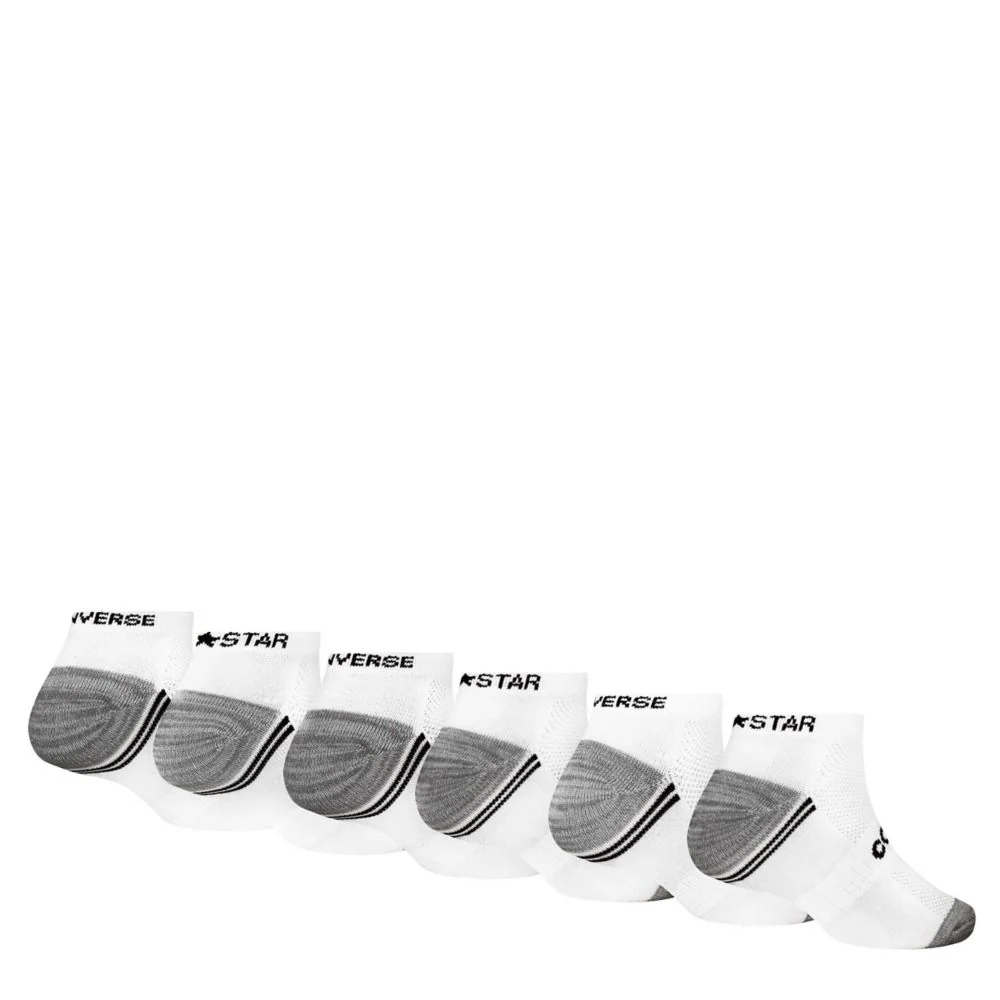 Converse 6 Pack No Show Socks (5Y-7Y) - Image 2
