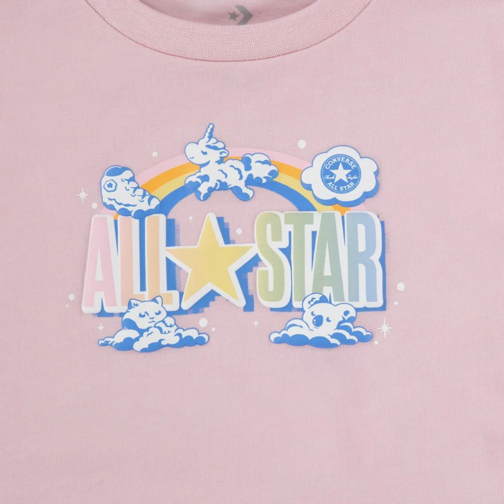 Converse Elongated Top & Biker Set (Toddler) - Image 4