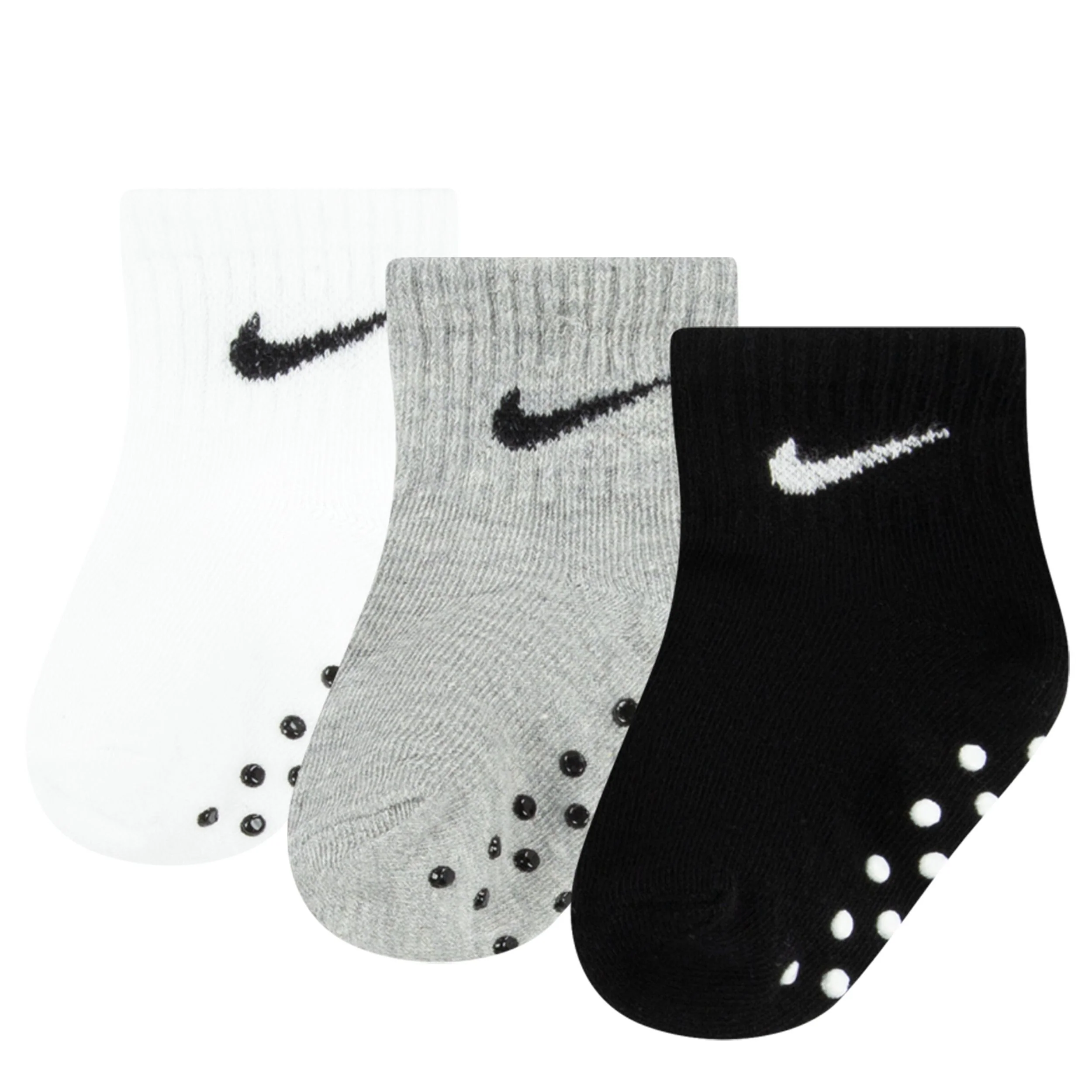 Core Swoosh Gripper Socks 3-Pack (12-24M)