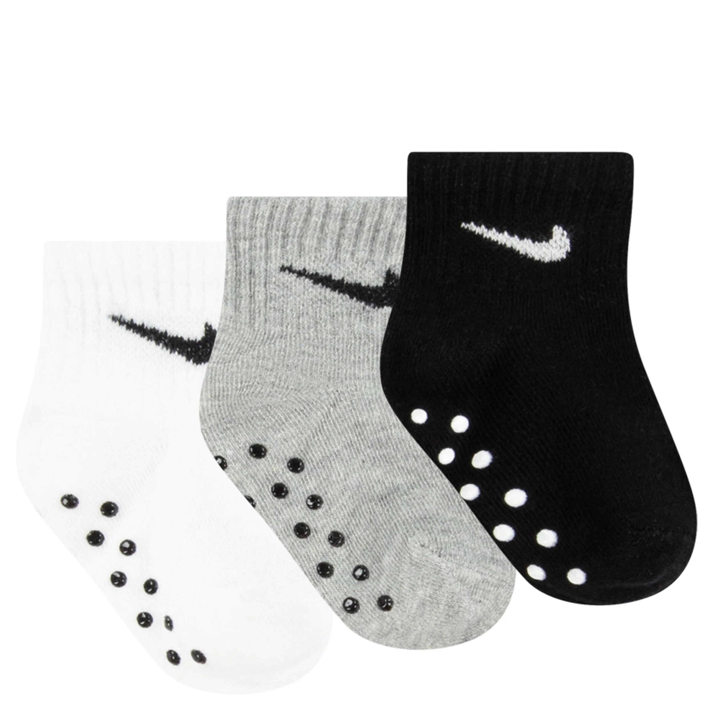 Core Swoosh Gripper Socks 3-Pack (12-24M) - Image 2