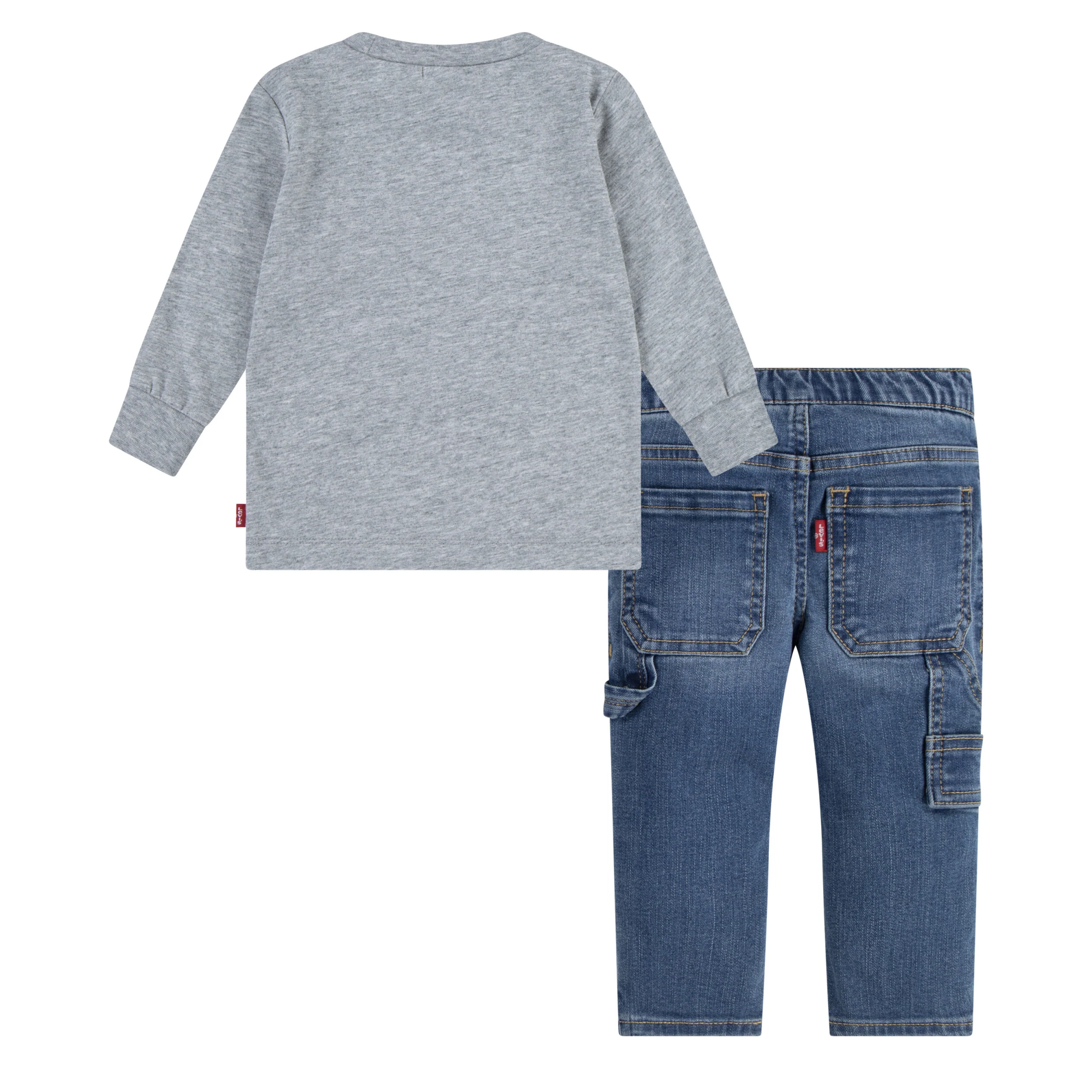 Cowboy Tee & Carpenter Pants Set (Toddler) - Image 2