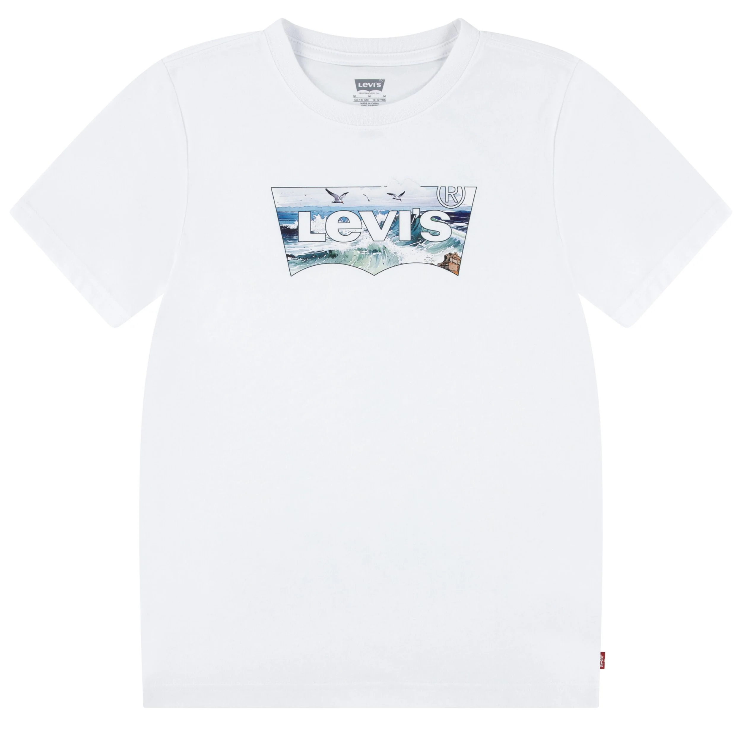 Crashing Waves Batwing Tee (Big Kid)