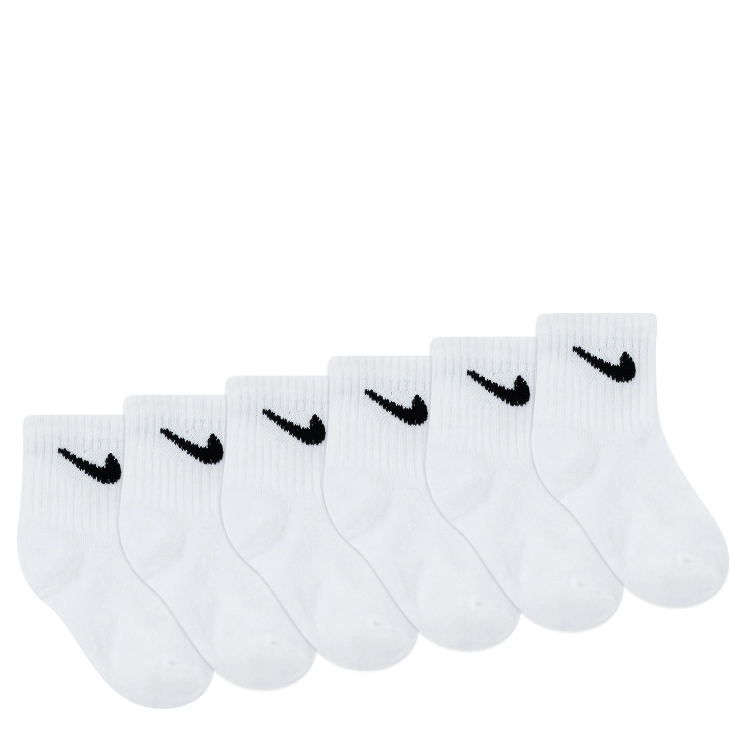Crew Socks 6 Pairs (2T-4T) - Image 2