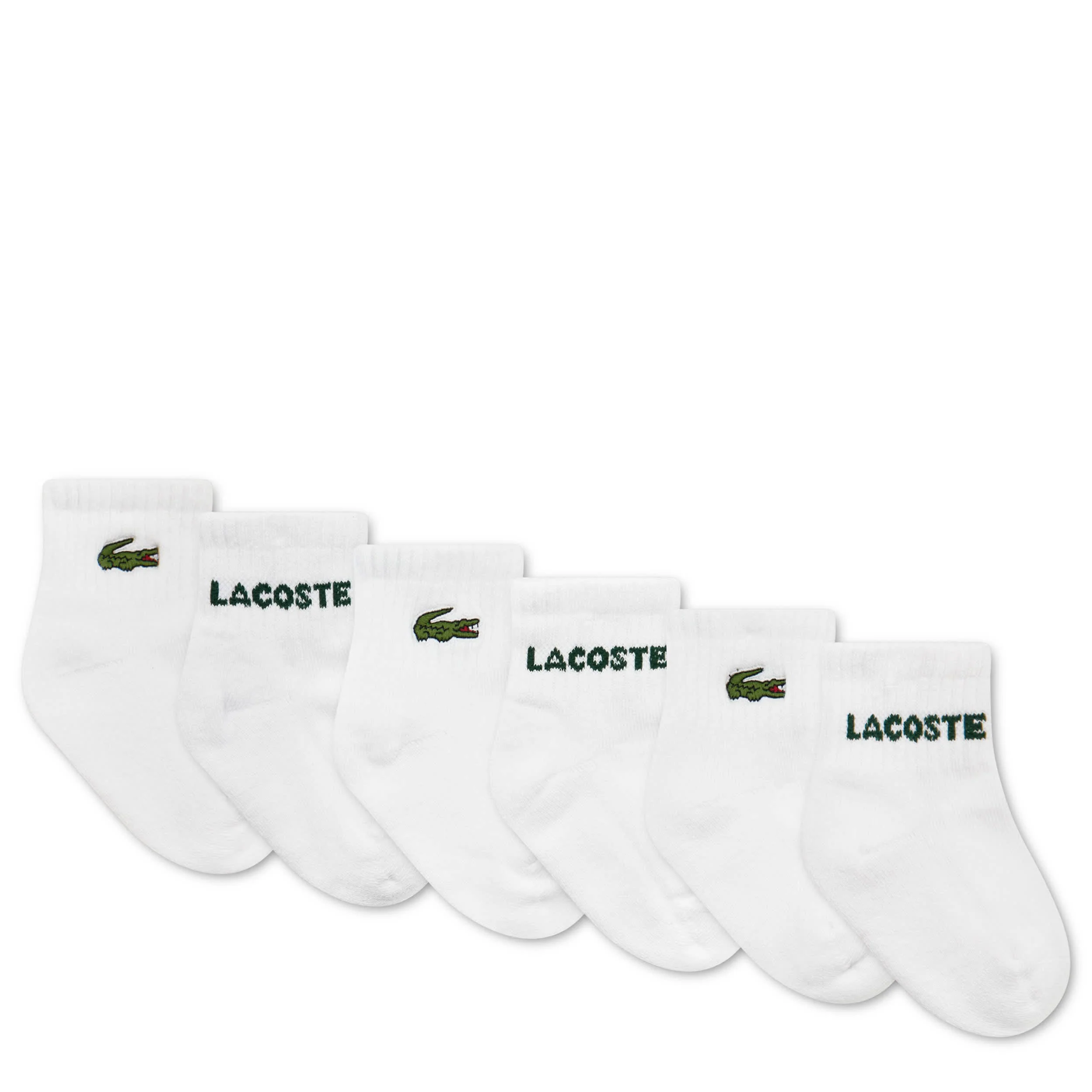 Croc Quarter Sock 6-Pack (12M-24M)
