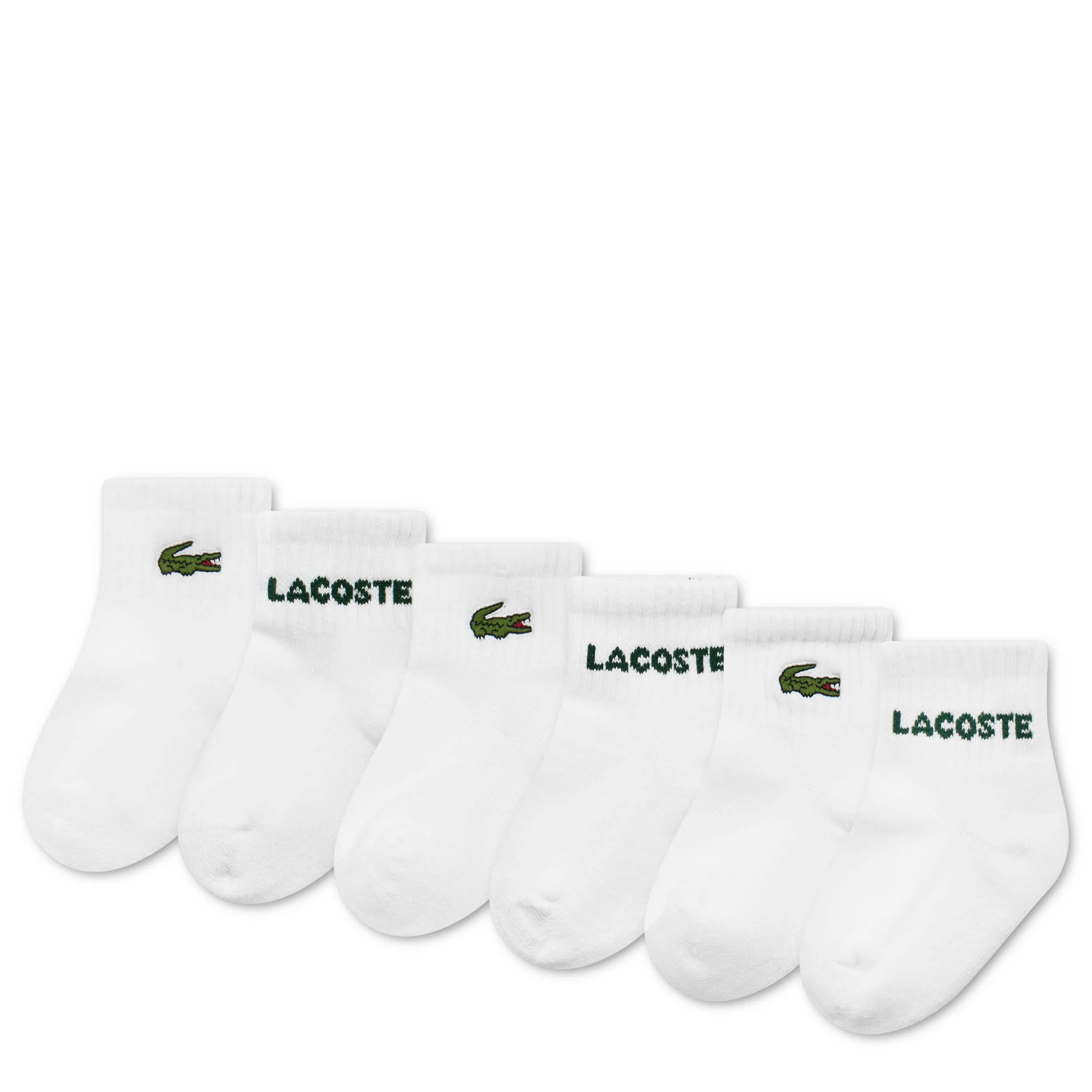 Croc Quarter Sock 6-Pack (12M-24M) - Image 2