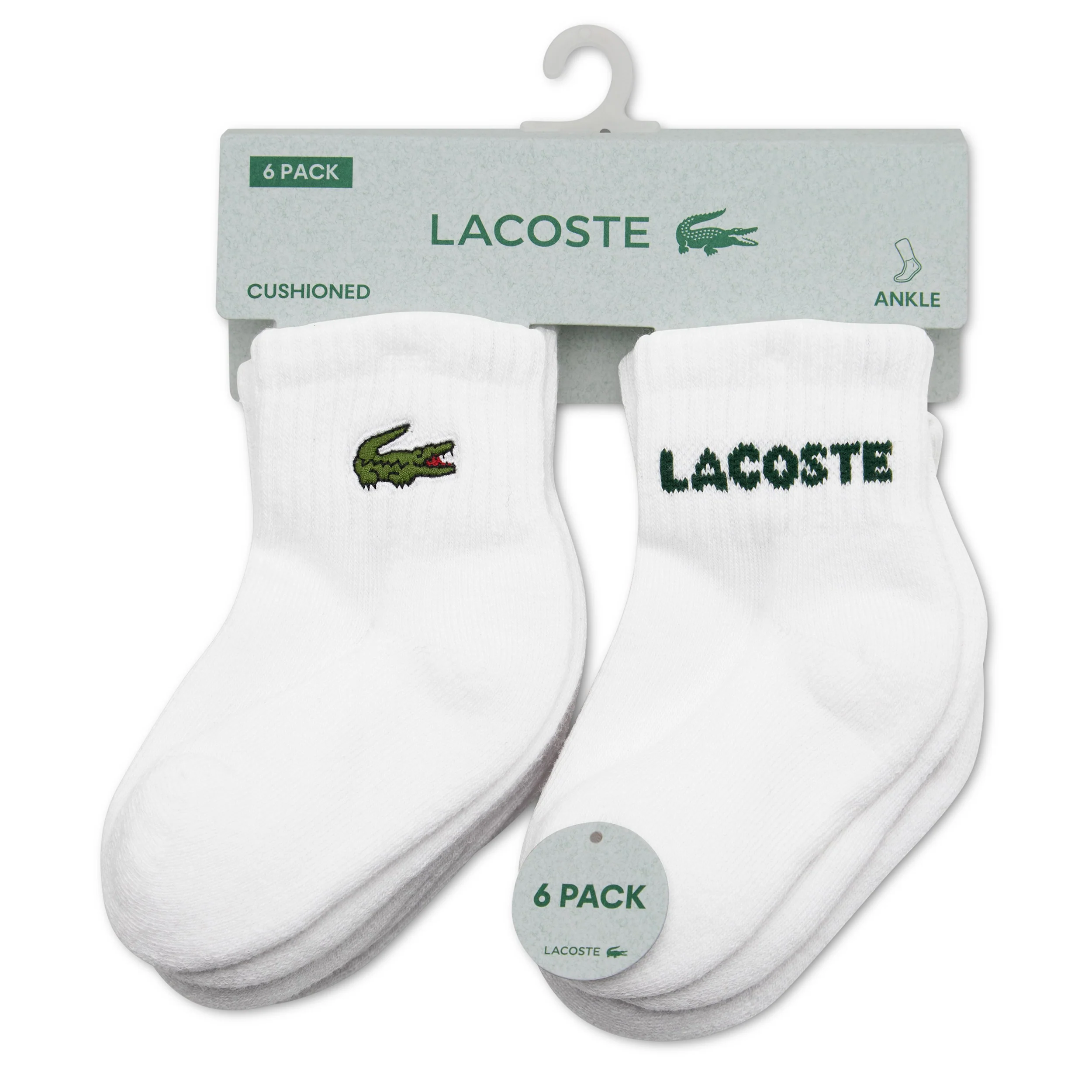 Croc Quarter Sock 6-Pack (6M-12M) - Image 3