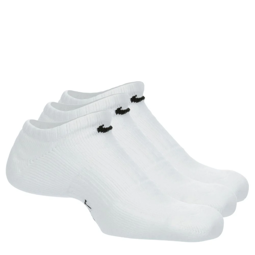 Cushioned No-Show Training Socks 3-Pack Small