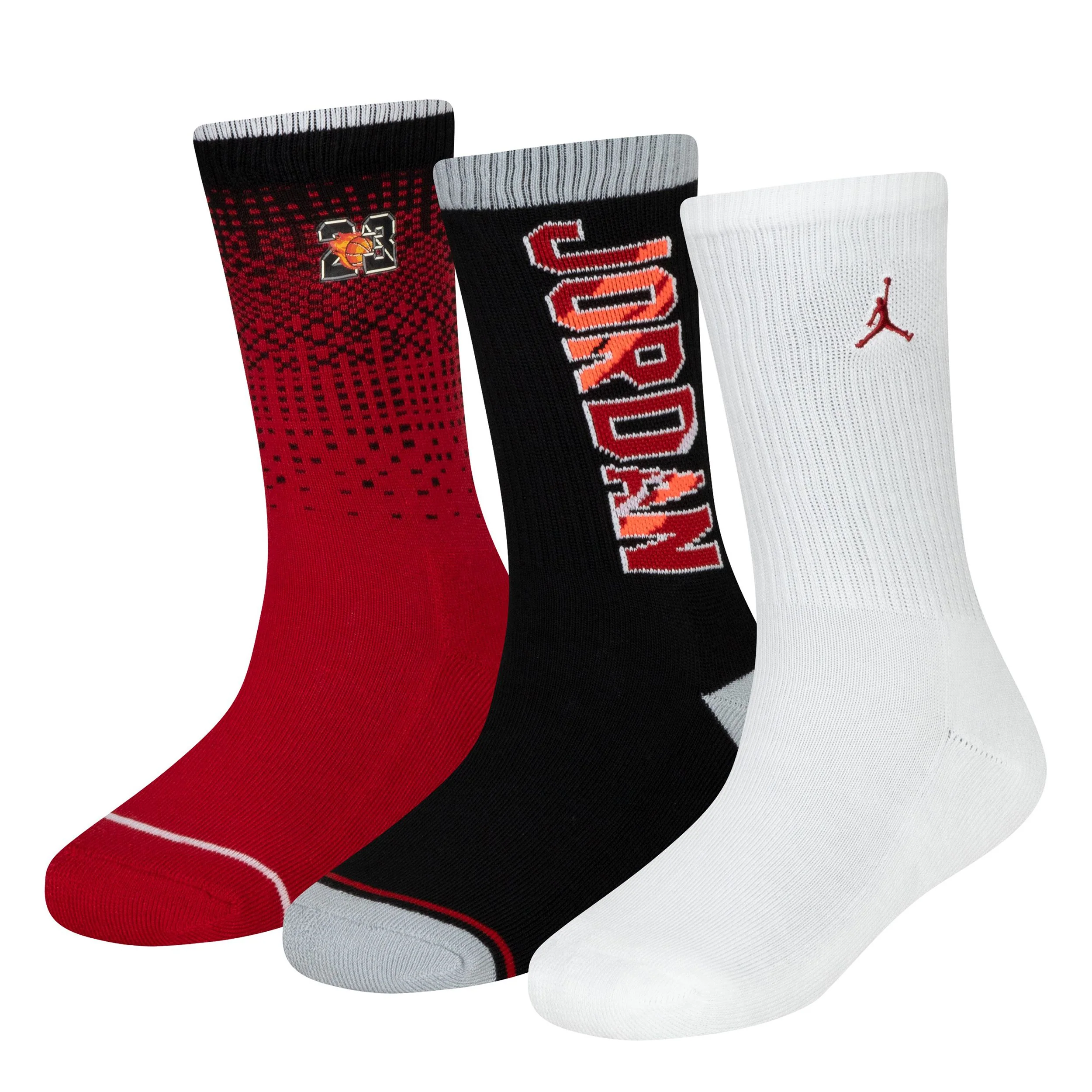 Customized Air Crew Socks 3-Pack (5Y-7Y)