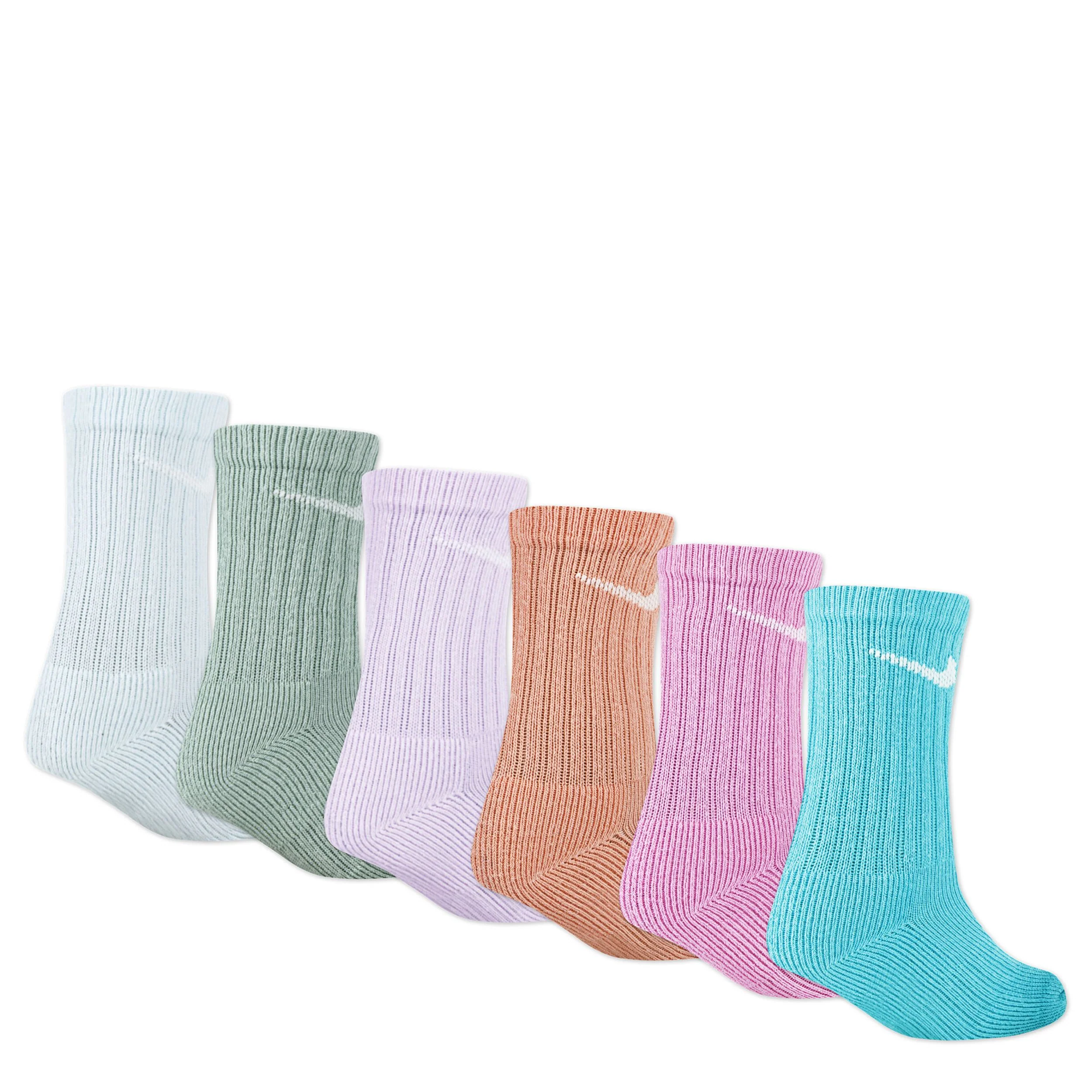 Dri-Fit Perf Basic Crew Socks 6-Pack (10C-3Y) - Image 2
