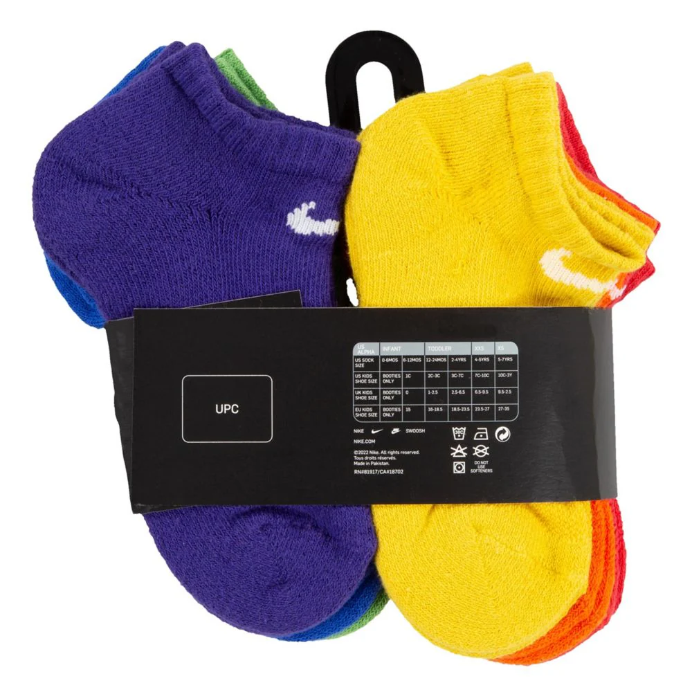Dri-Fit Perf Basic No-Show Socks (10C-3Y) - Image 4