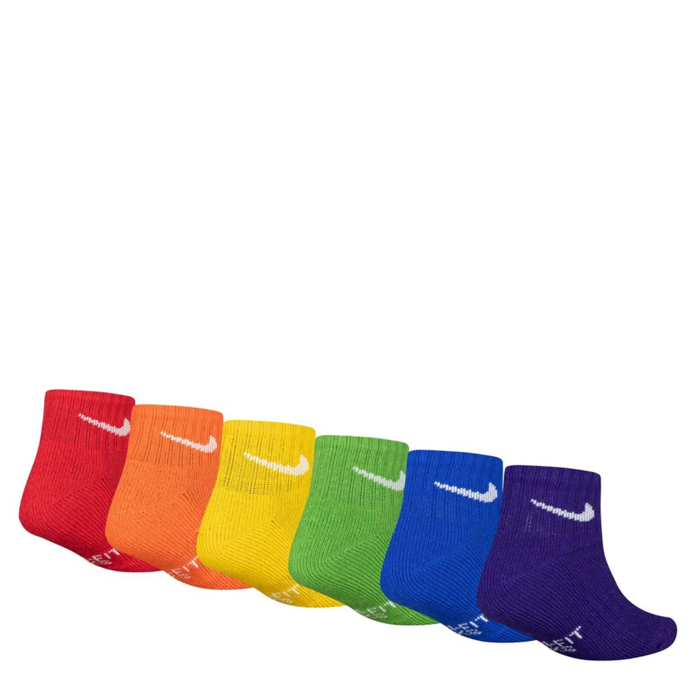 Dri-Fit Performance Basic Ankle Socks 6-Pack (5-7) - Image 2