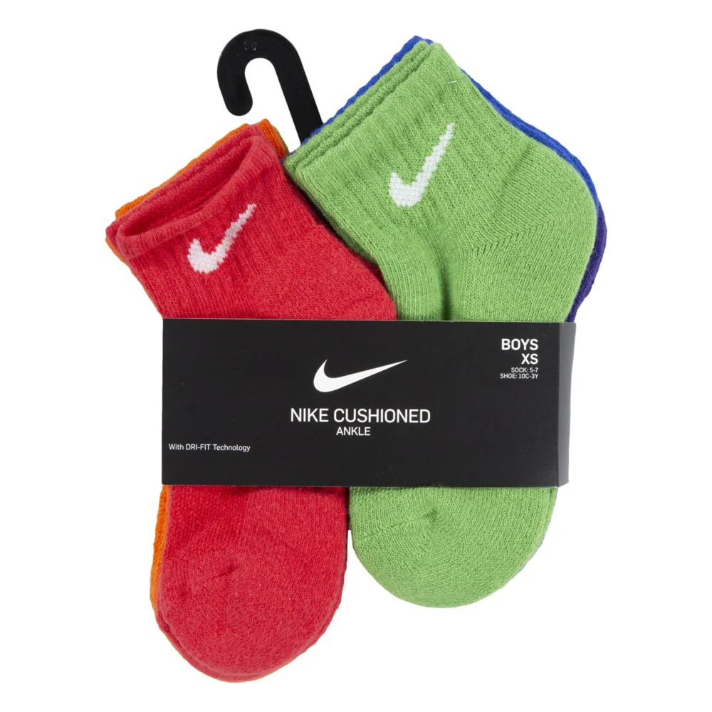 Dri-Fit Performance Basic Ankle Socks 6-Pack (5-7) - Image 3