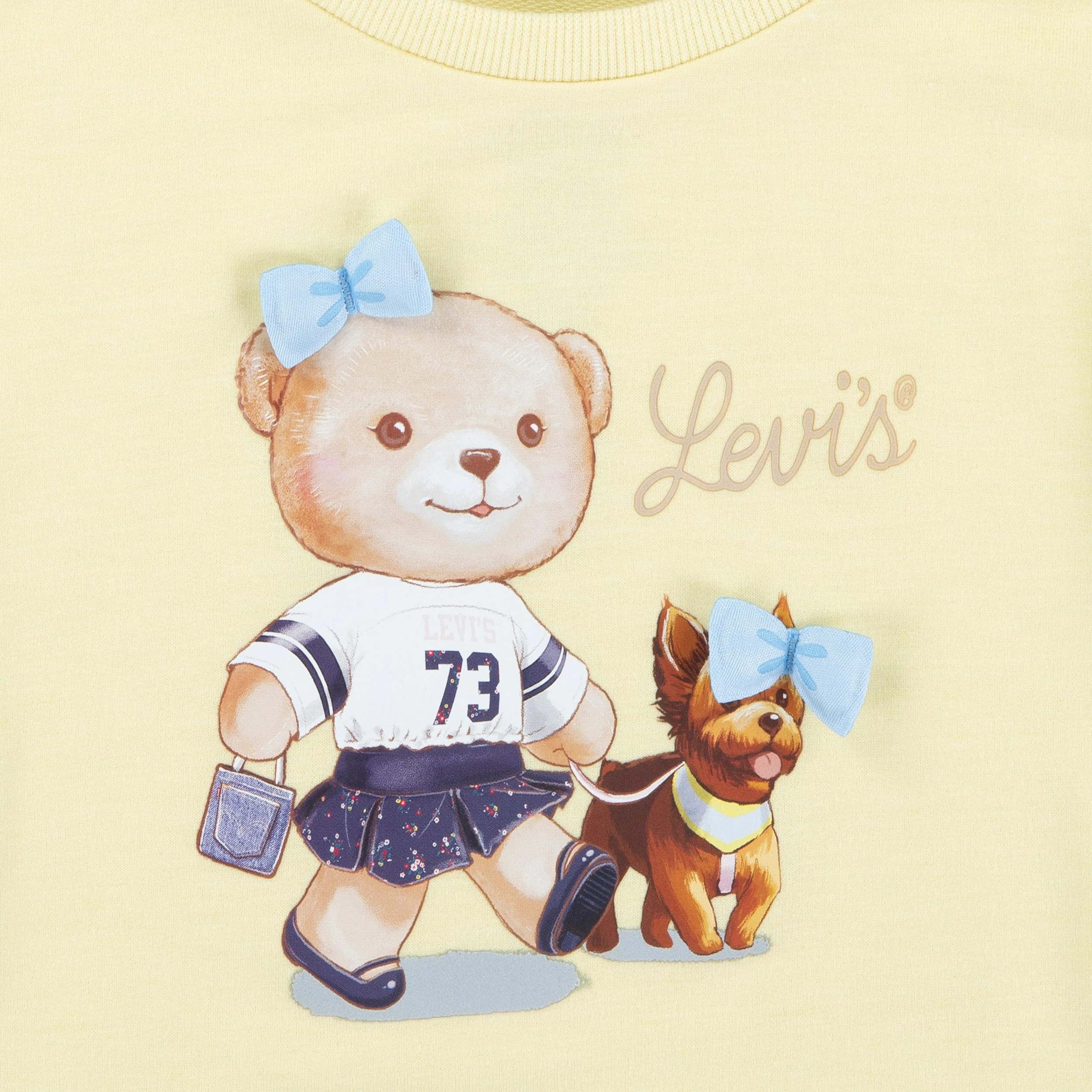 Drop Shoulder Top And Jean Set (Toddler) - Image 3