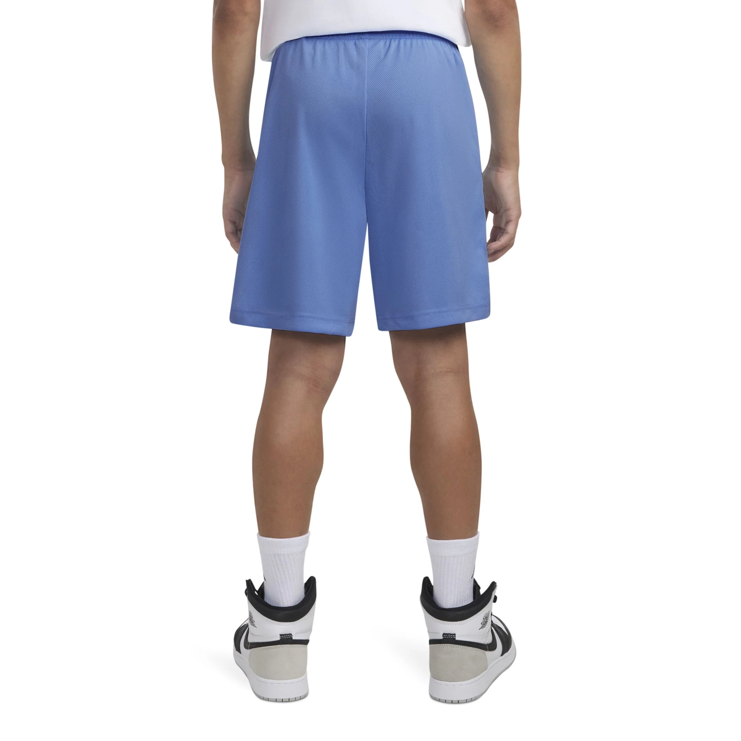 Essentials Graphic Mesh Shorts (Big Kid) - Image 2