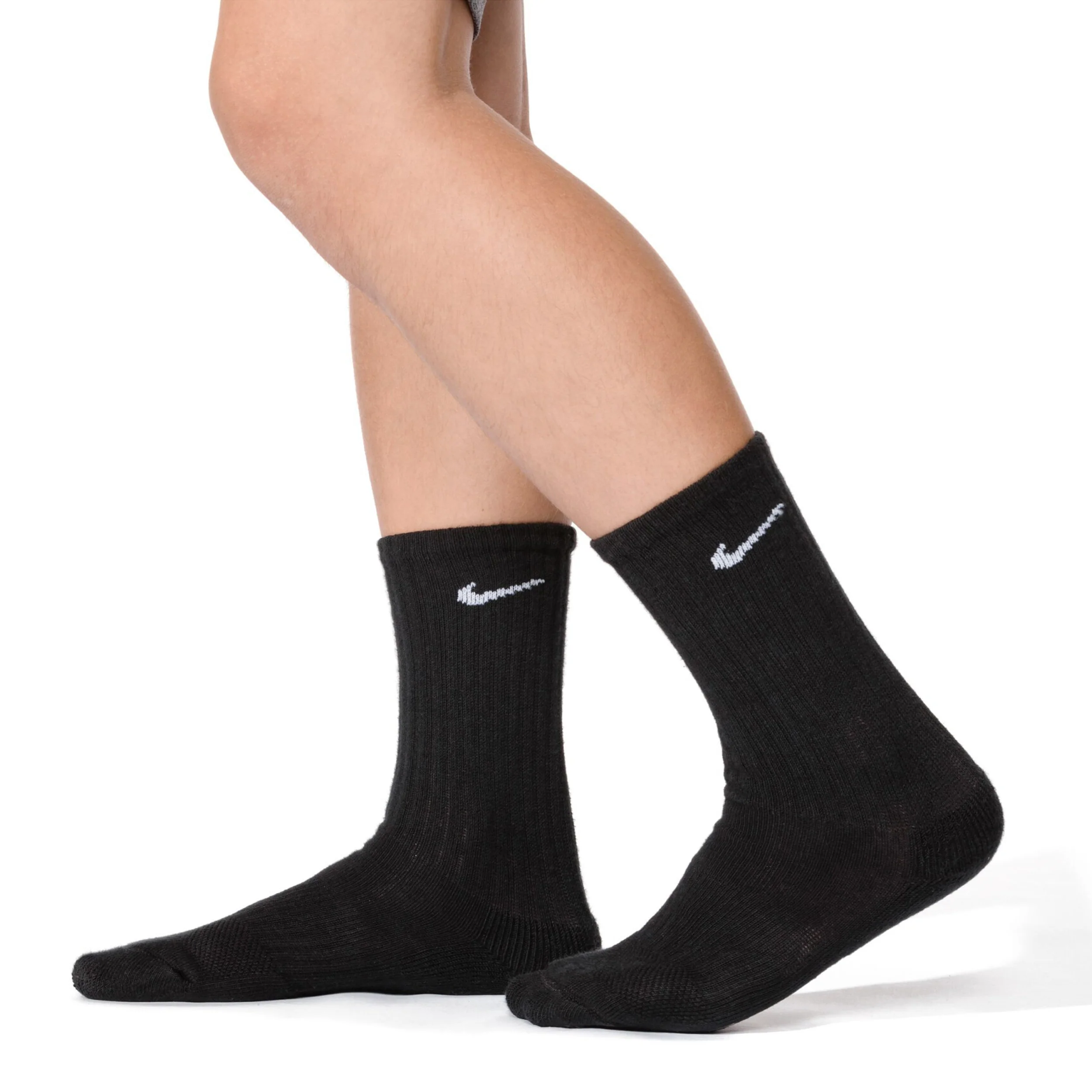 Everyday Cushioned Crew Socks 6 Pair (3Y-5Y) - Image 3