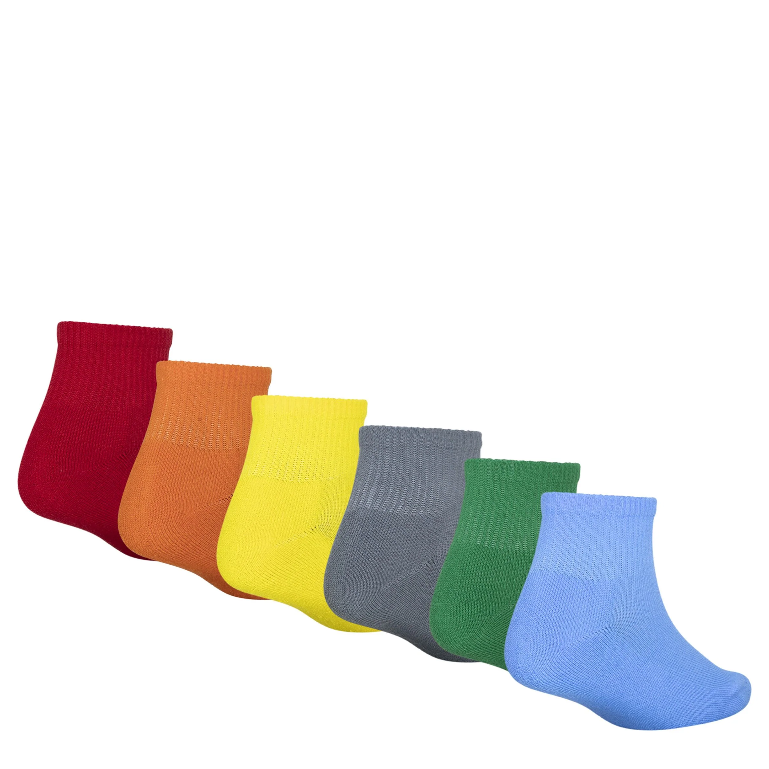 Everyday Essentials Ankle Socks 6-Pack (5Y-7Y) - Image 2