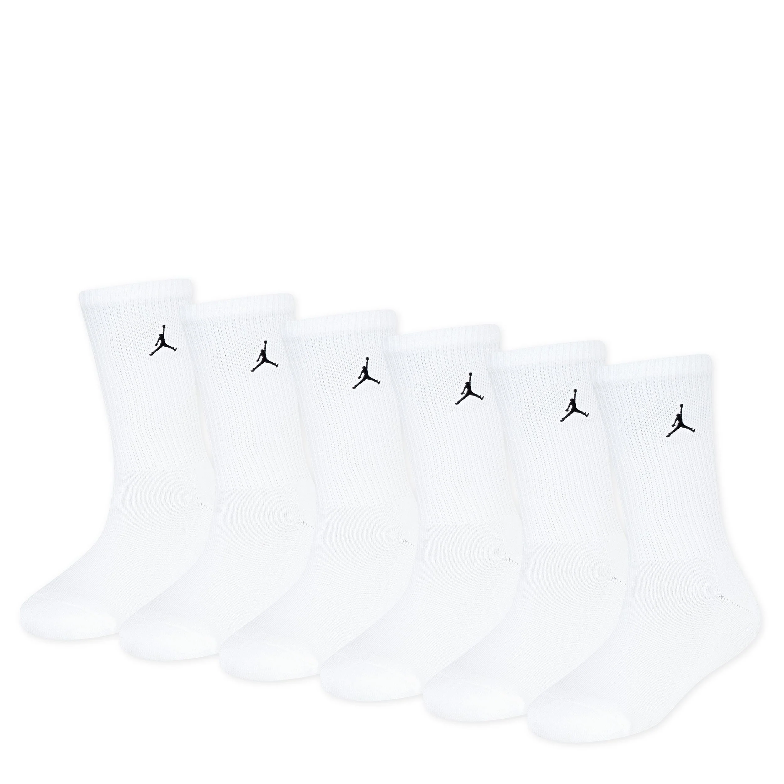 Everyday Essentials Crew Socks 6-Pack (3Y-5Y)