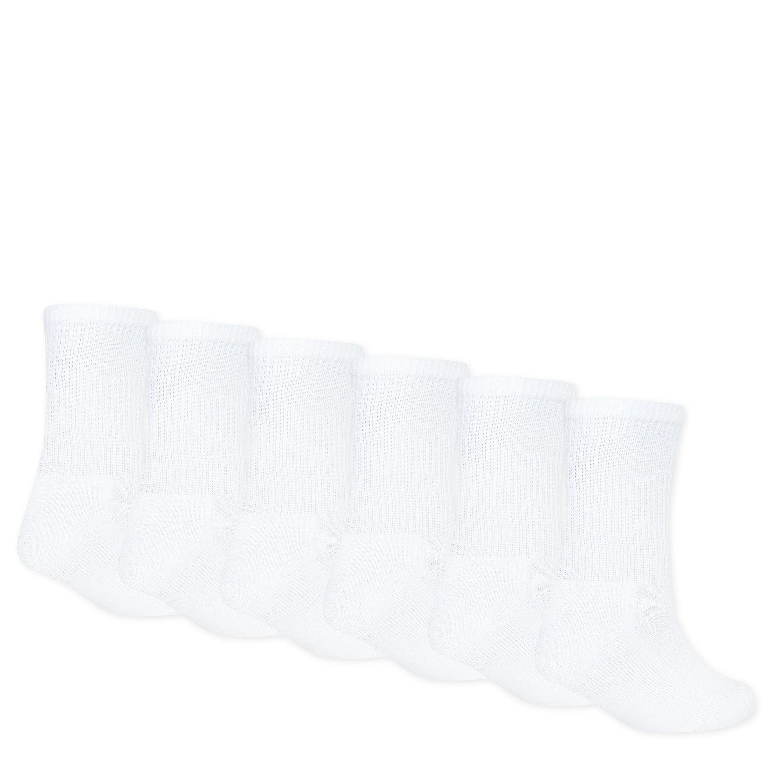 Everyday Essentials Crew Socks 6-Pack (3Y-5Y) - Image 2