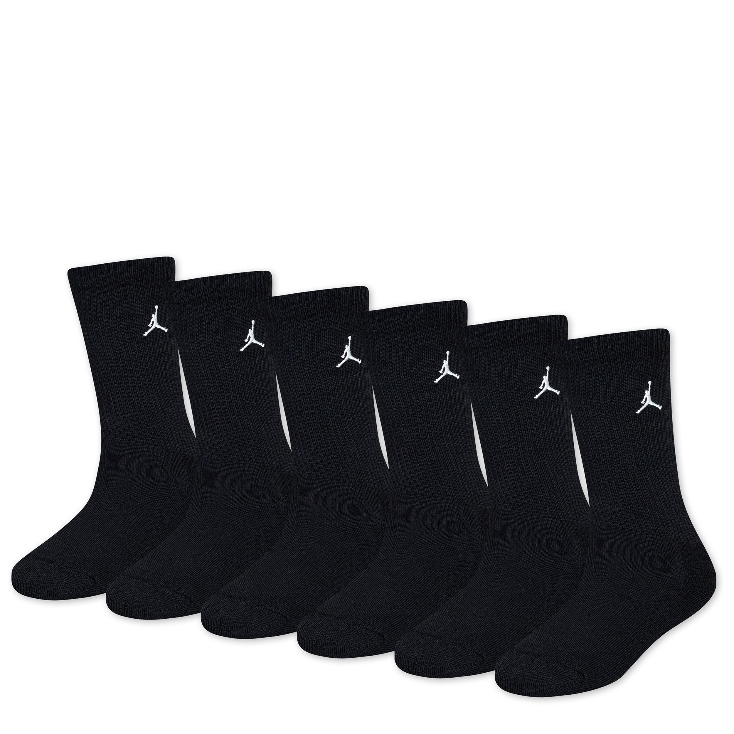 Everyday Essentials Crew Socks 6-Pack (5Y-7Y)