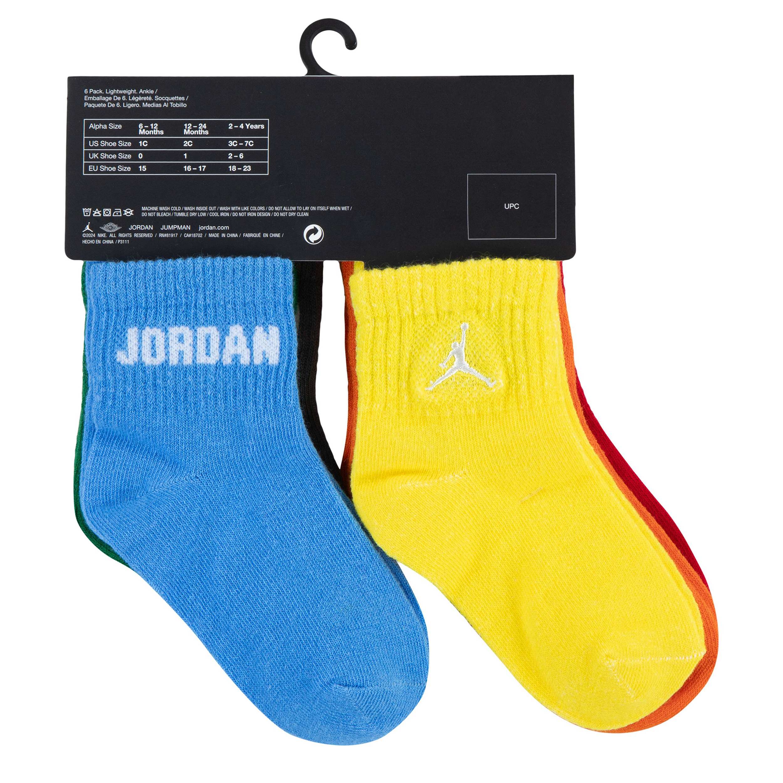 Everyday Essentials Socks 6-Pack (12M-24M) - Image 4