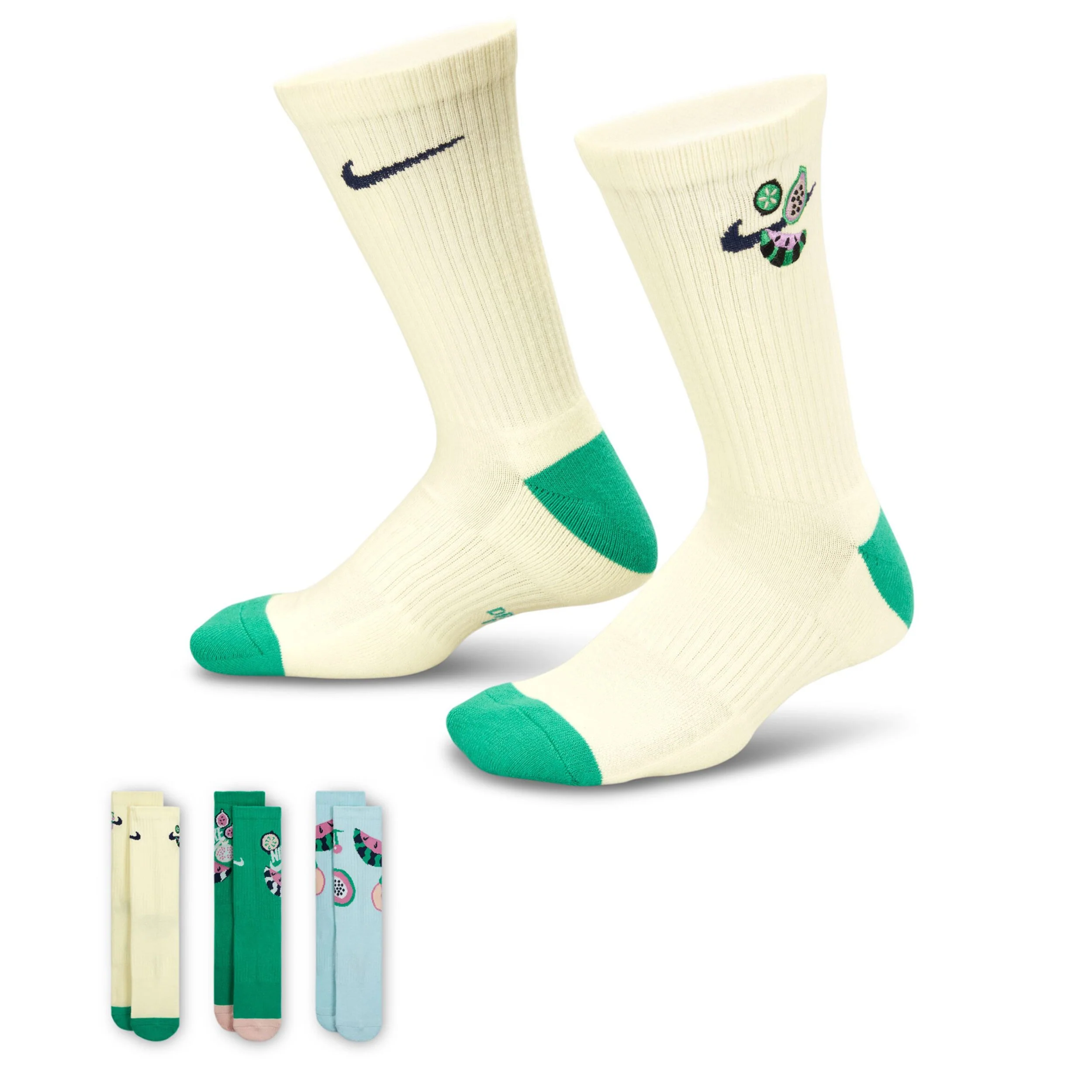 Everyday Plus Cushioned Crew Sock 3 Pair (Small)