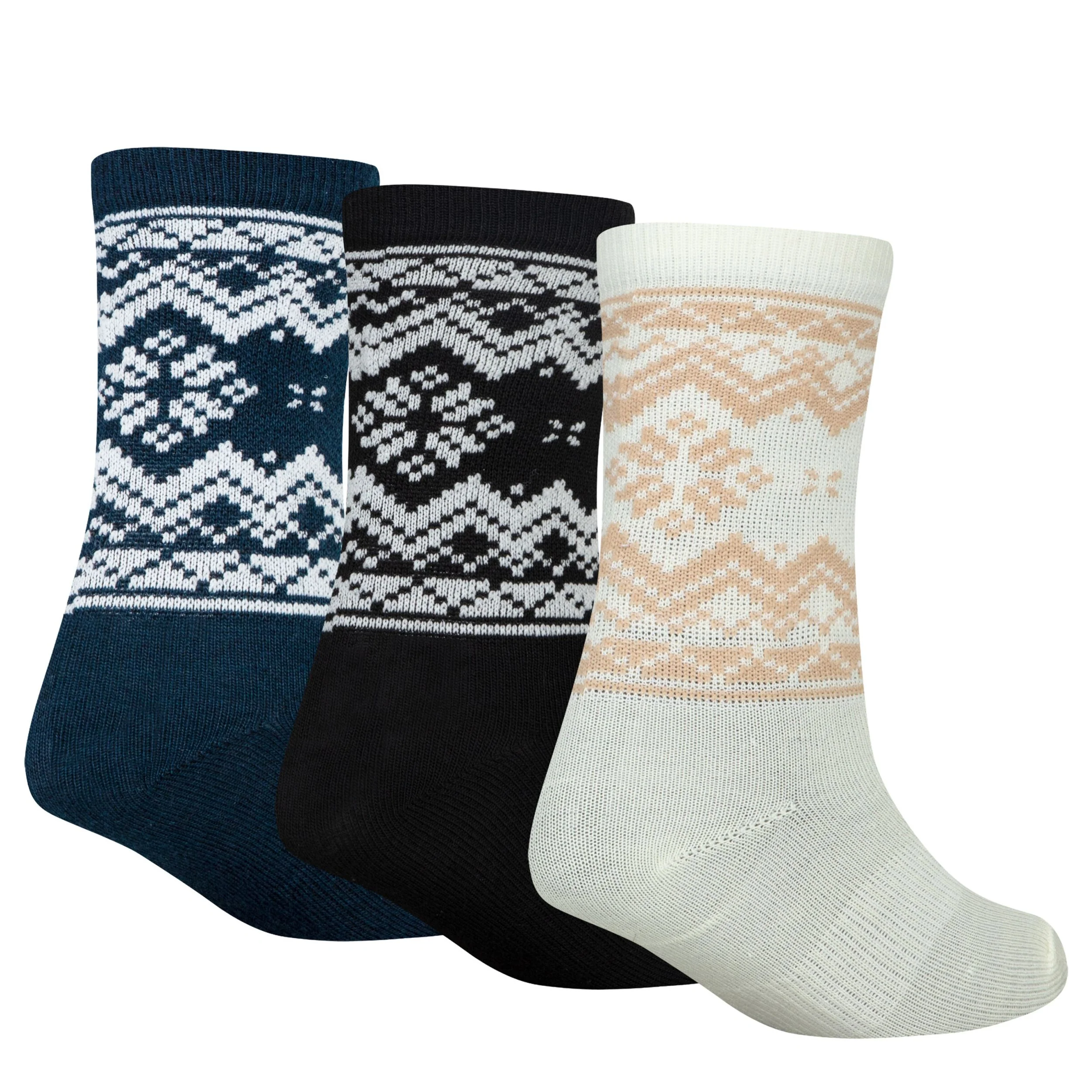Fair Isle Essential Crew Sock (7C-10C) - Image 2