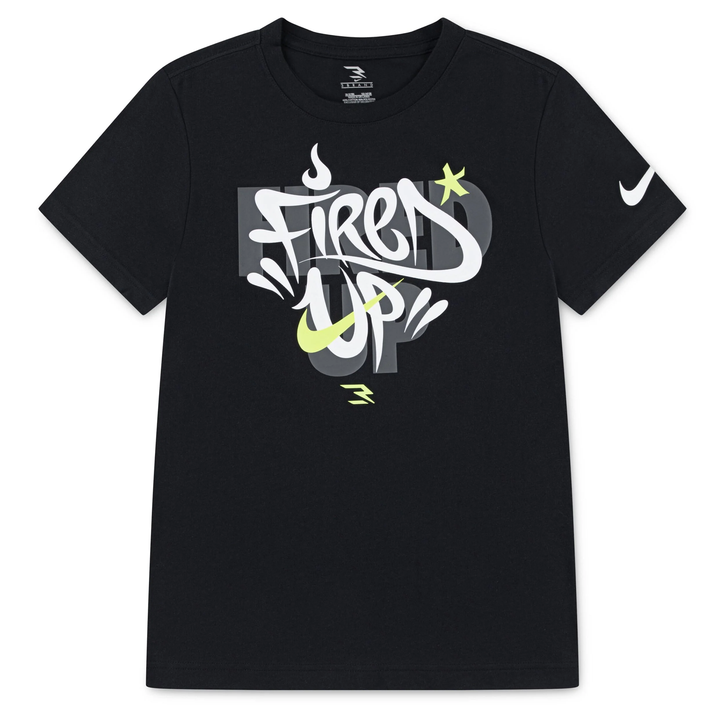 Fired Up Graffiti Tee (Big Kid)