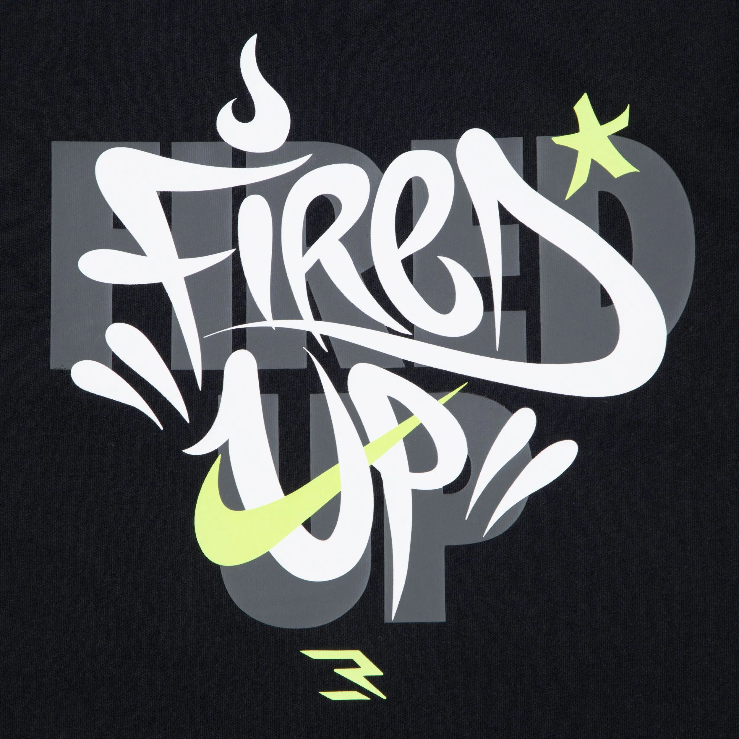 Fired Up Graffiti Tee (Big Kid) - Image 4