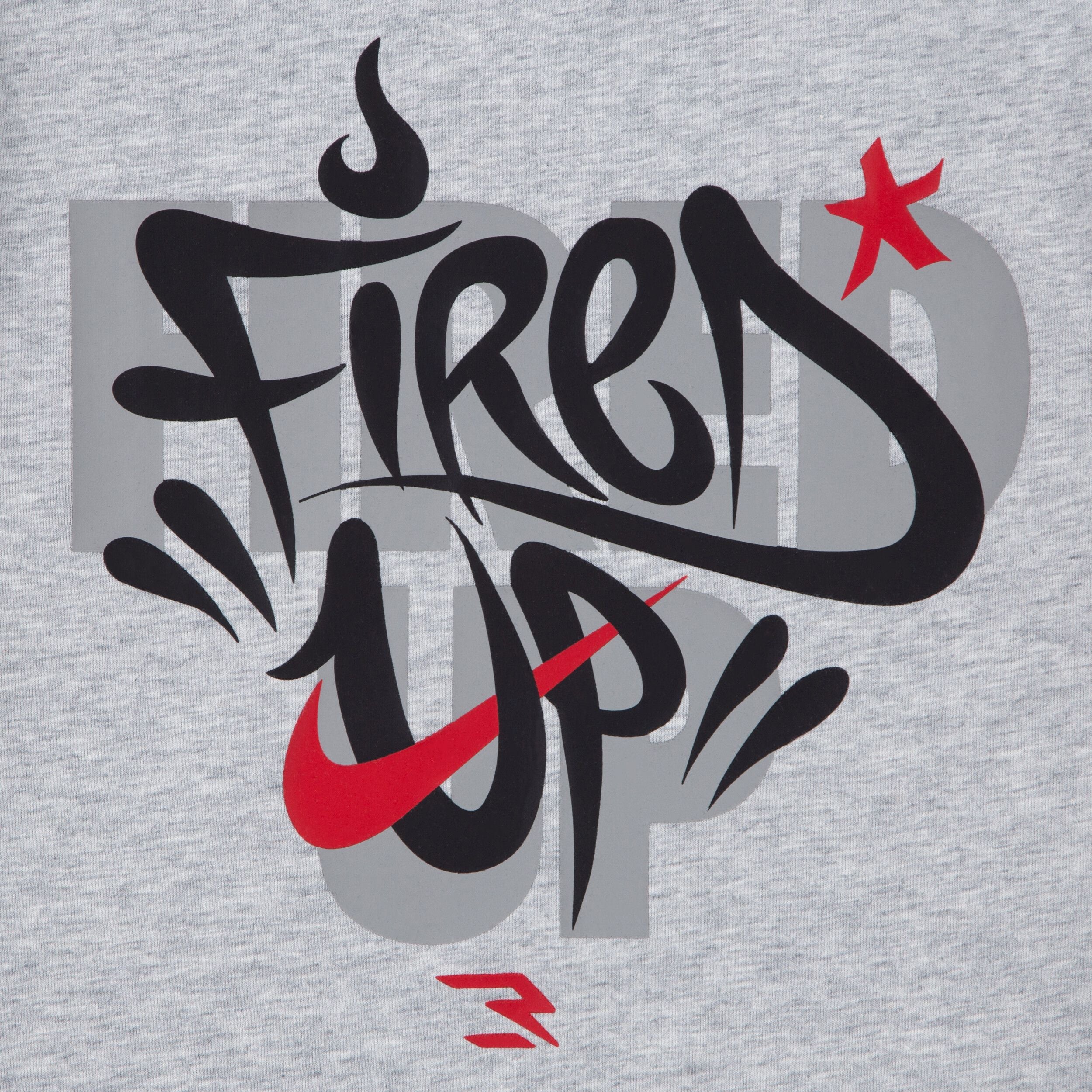 Fired Up Graffiti Tee (Big Kid) - Image 3