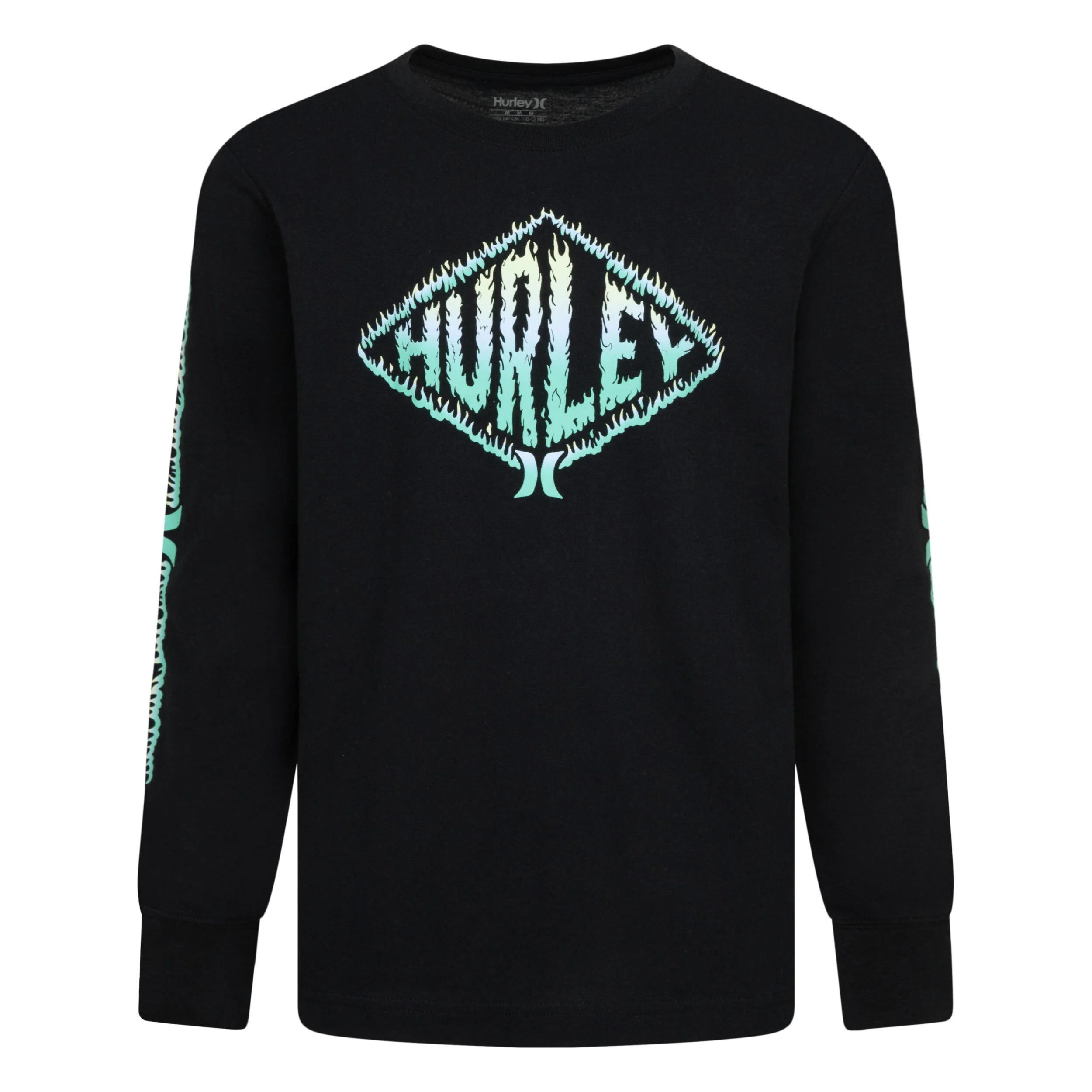 Flame On Long Sleeve Tee (Big Kid)