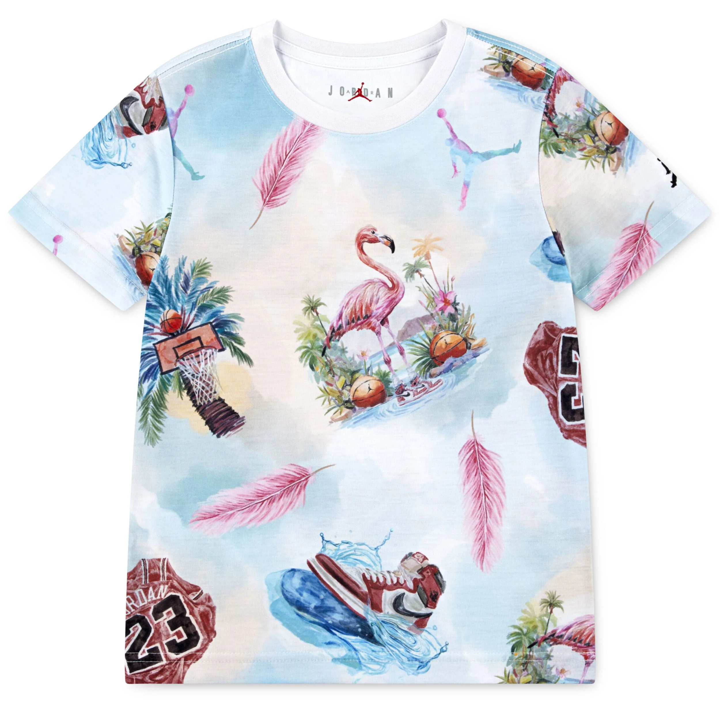 Flamingo Short Sleeve Tee (Little Kid)