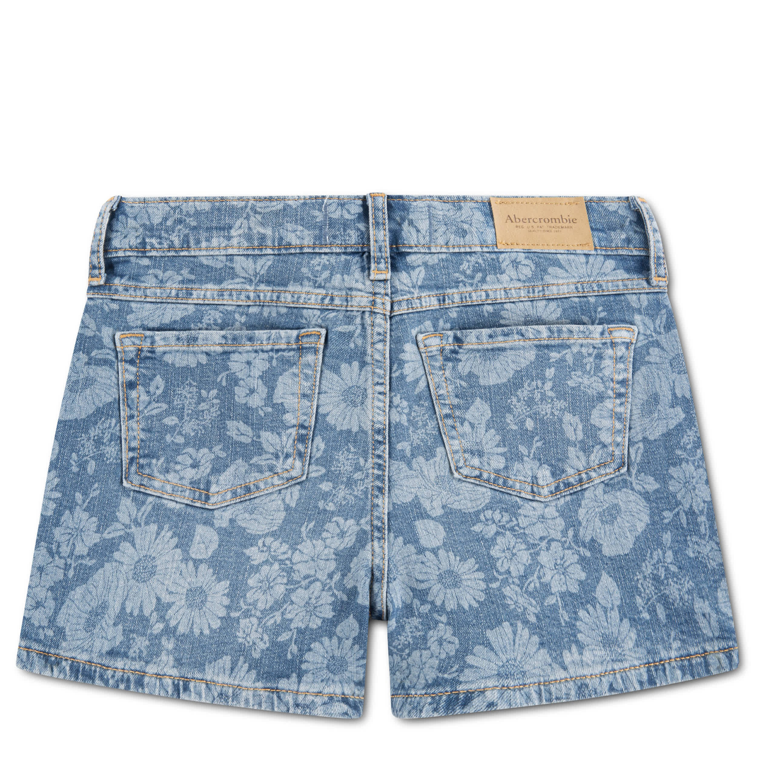 Floral Denim Shorts (Big Kids) - Image 2