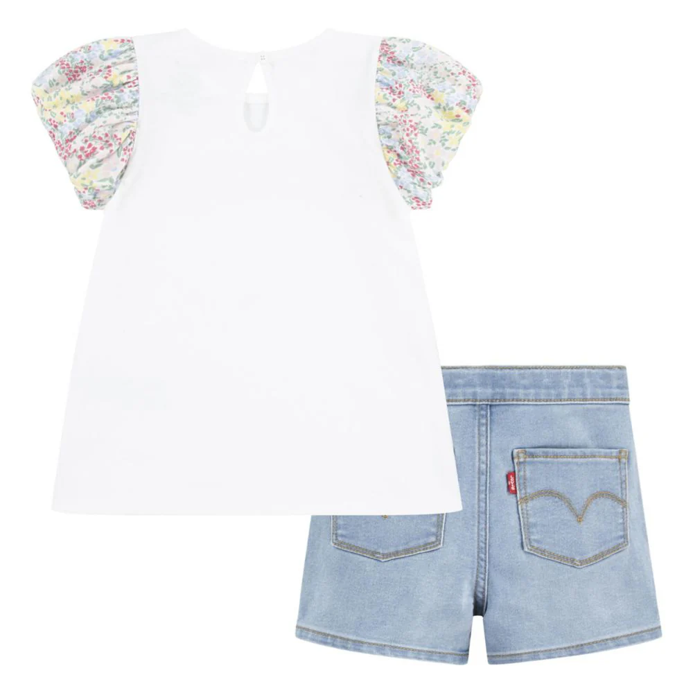 Floral Tee & Short Set (Little Kid) - Image 2