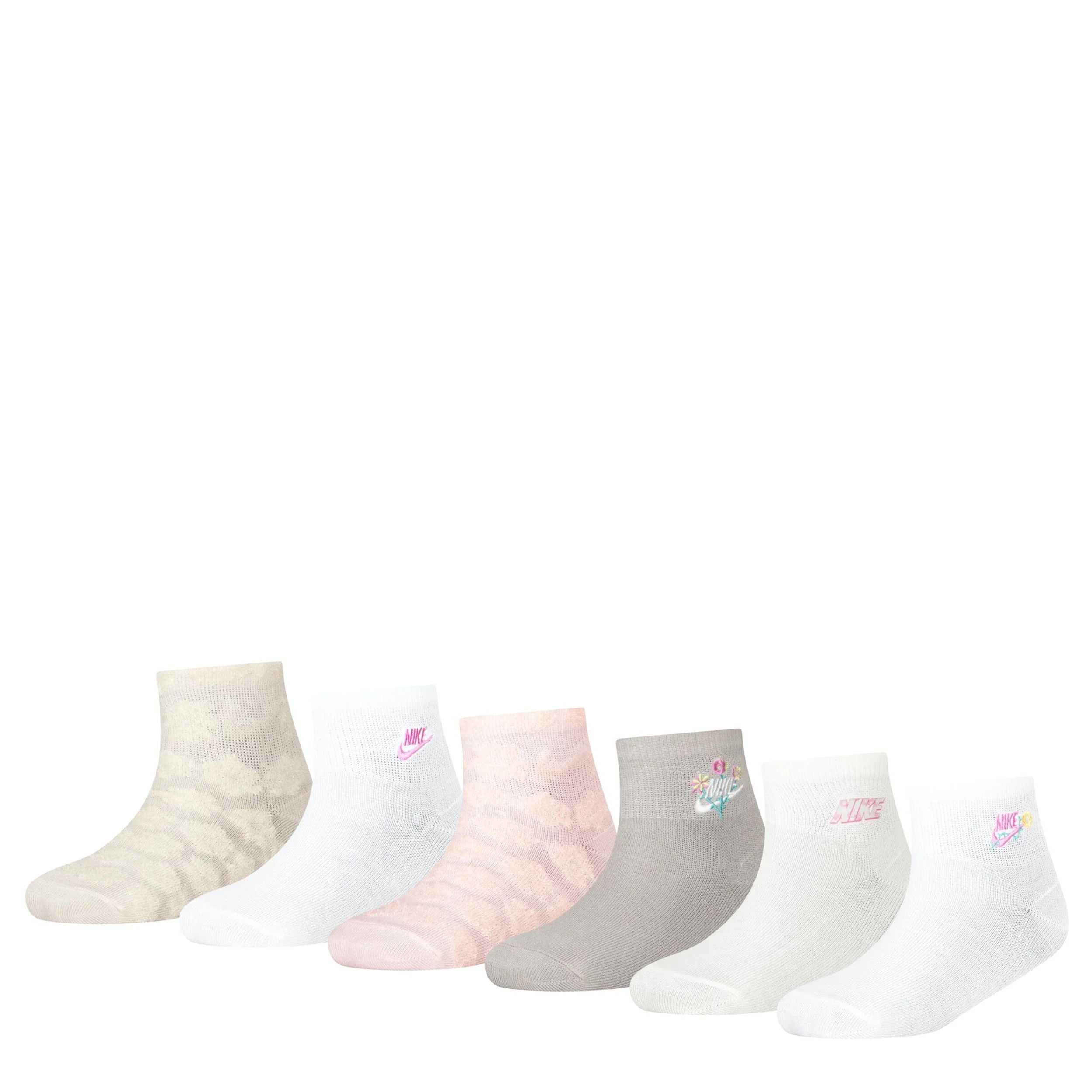 Flow-Ral Ankle Socks 6-Pack (10C-3Y)
