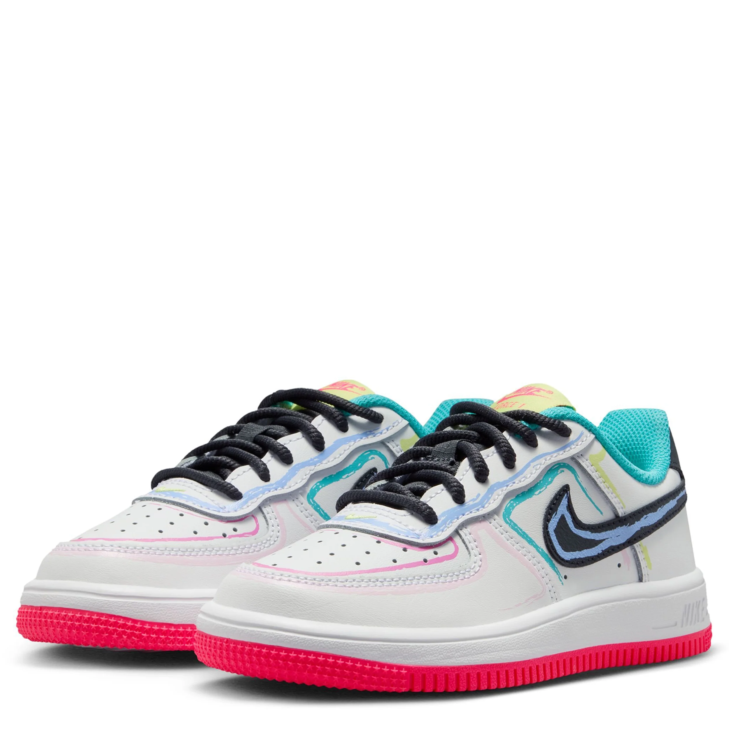 Force 1 Low Se Easyon (Little Kid) - Image 3
