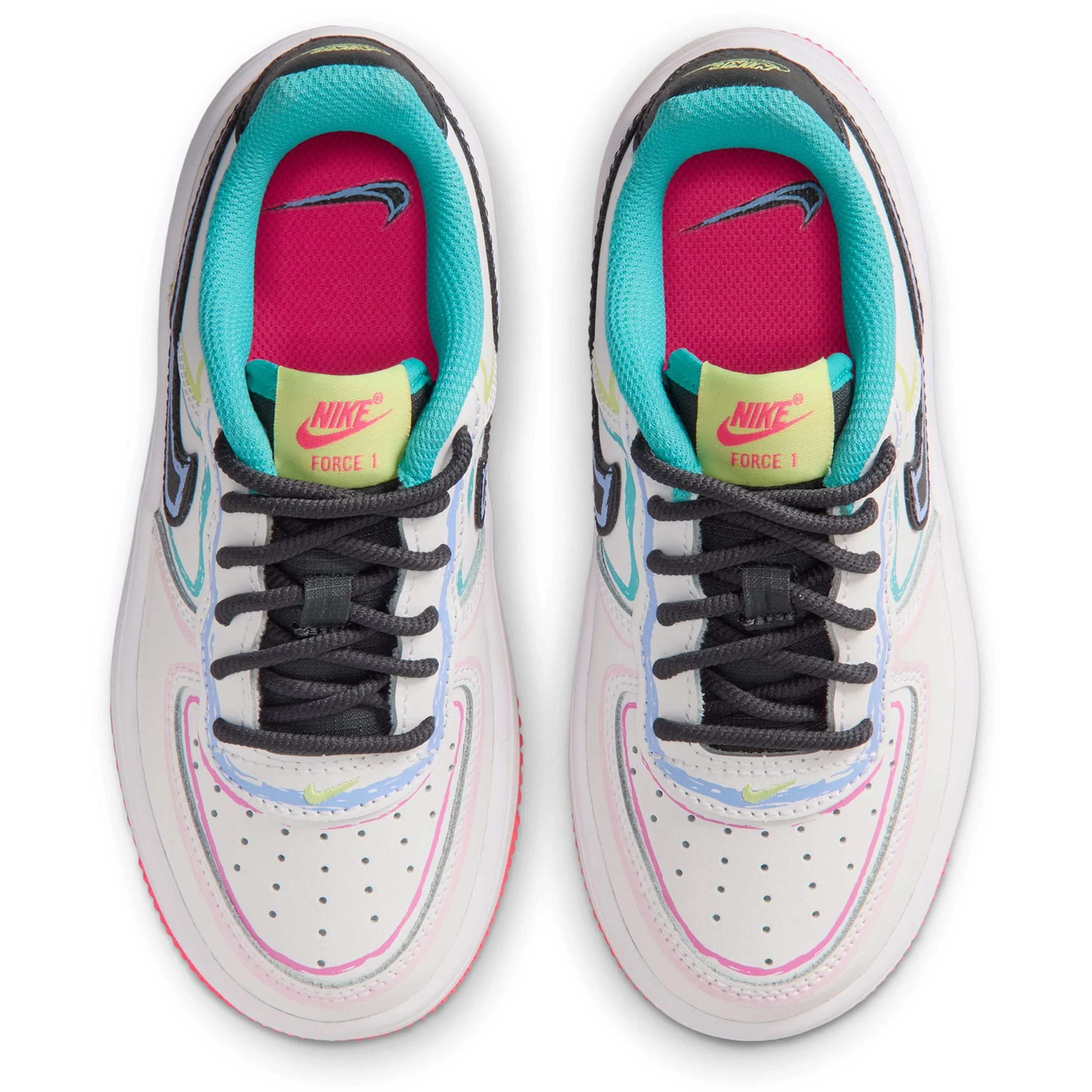 Force 1 Low Se Easyon (Little Kid) - Image 5