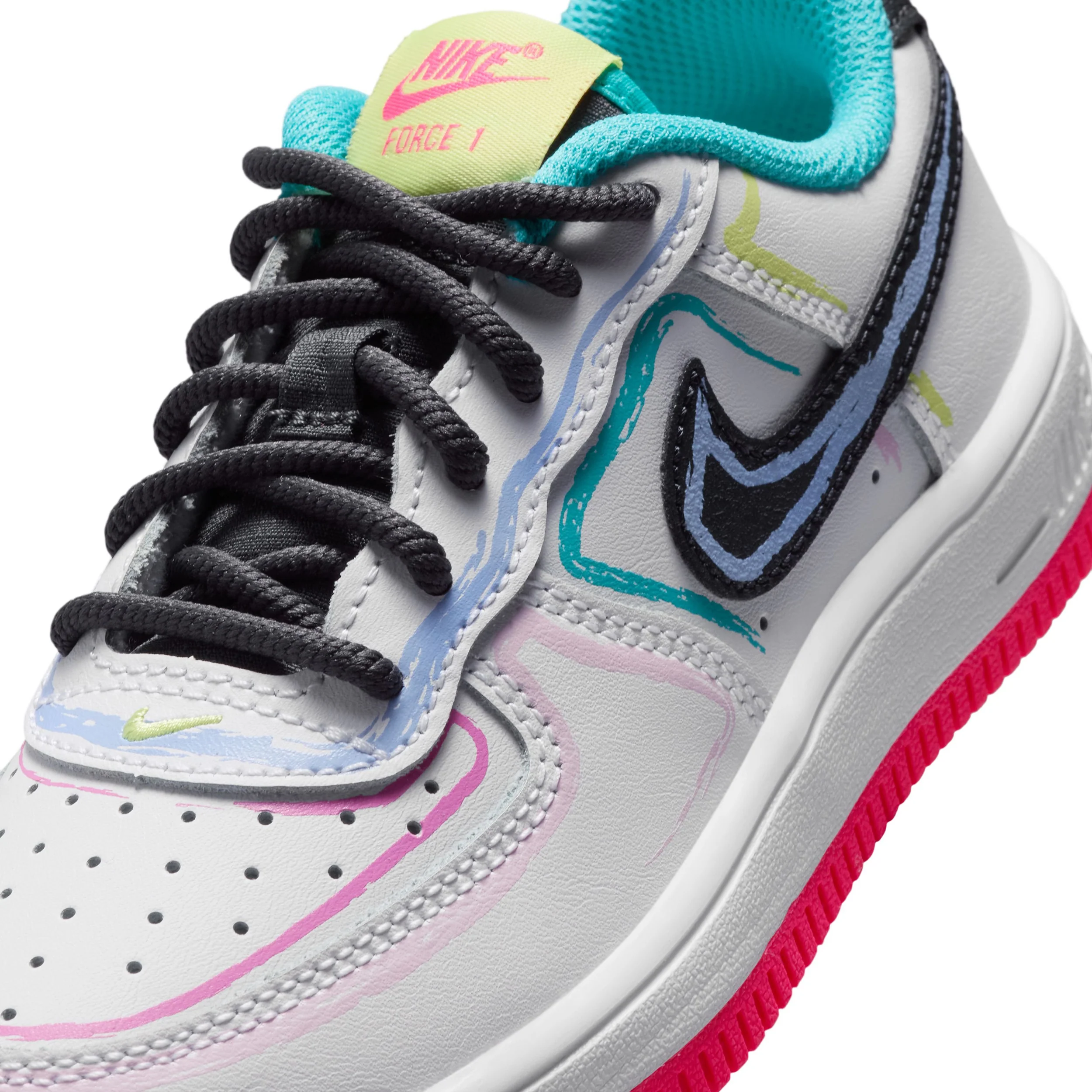 Force 1 Low Se Easyon (Little Kid) - Image 7