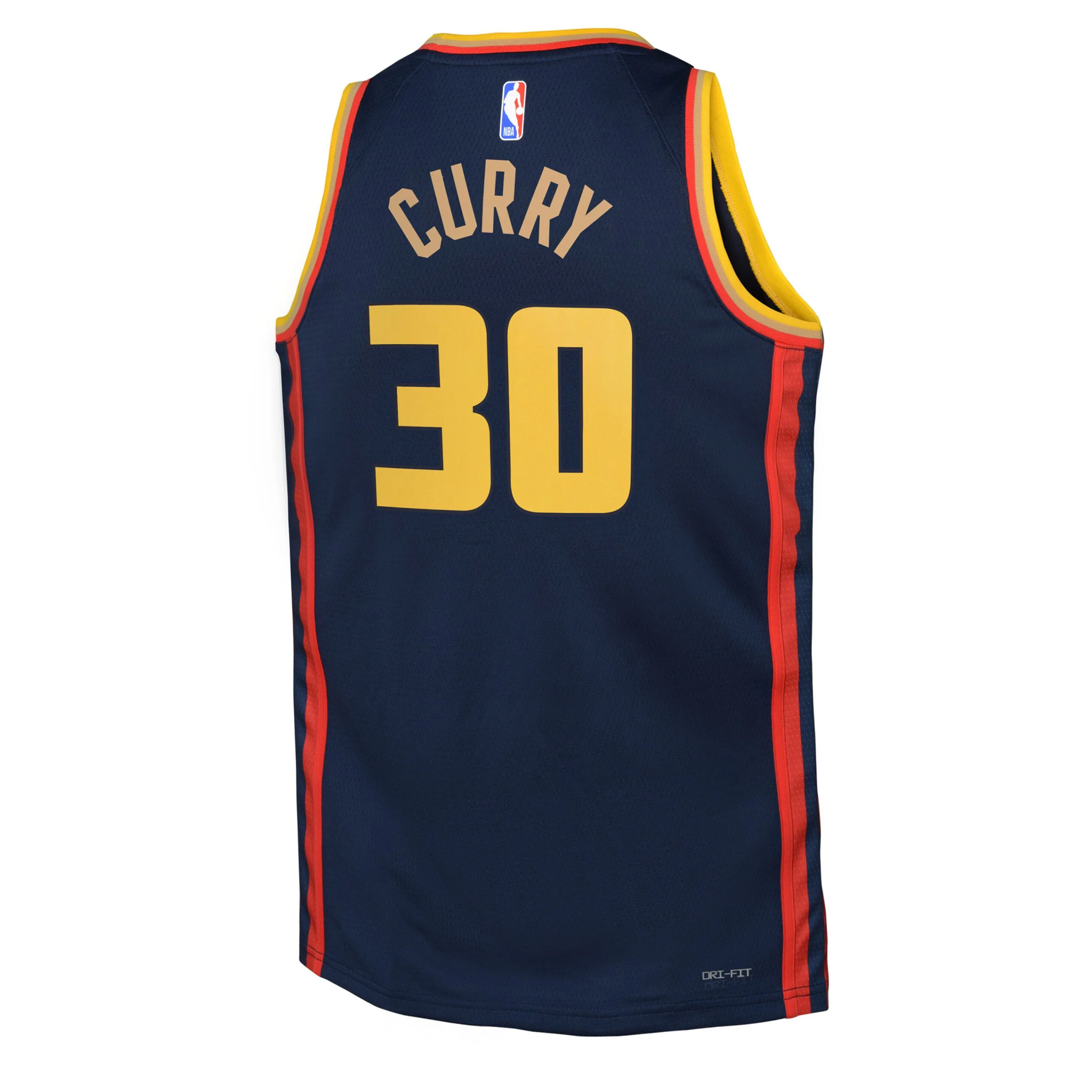 Gs Warriors Curry City Edition Jersey (Big Kid) - Image 2