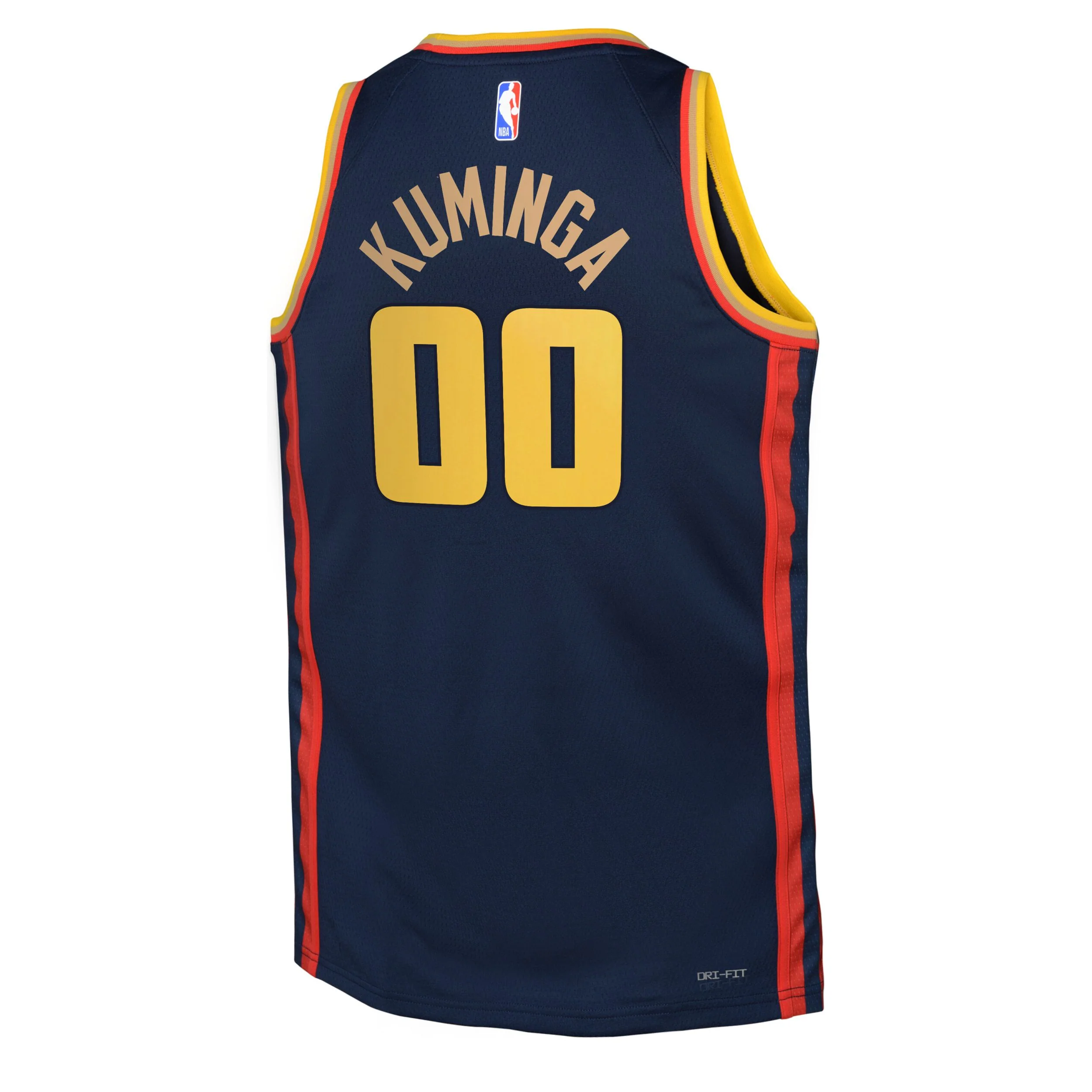 Gs Warriors Kuminga City Edition Jersey (Big Kid) - Image 2