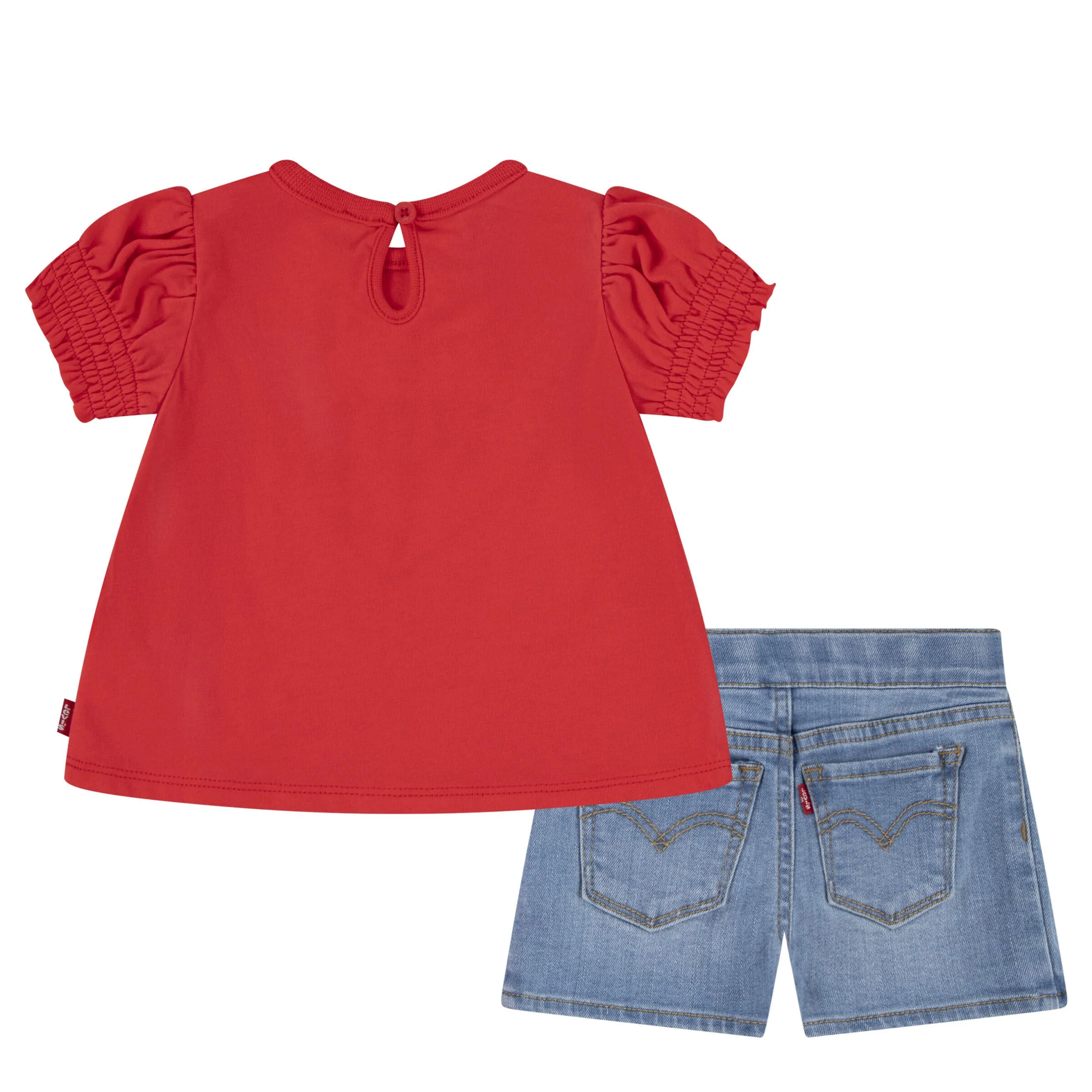 Heart Tee And Shorts 2-Piece Set (Toddler) - Image 2
