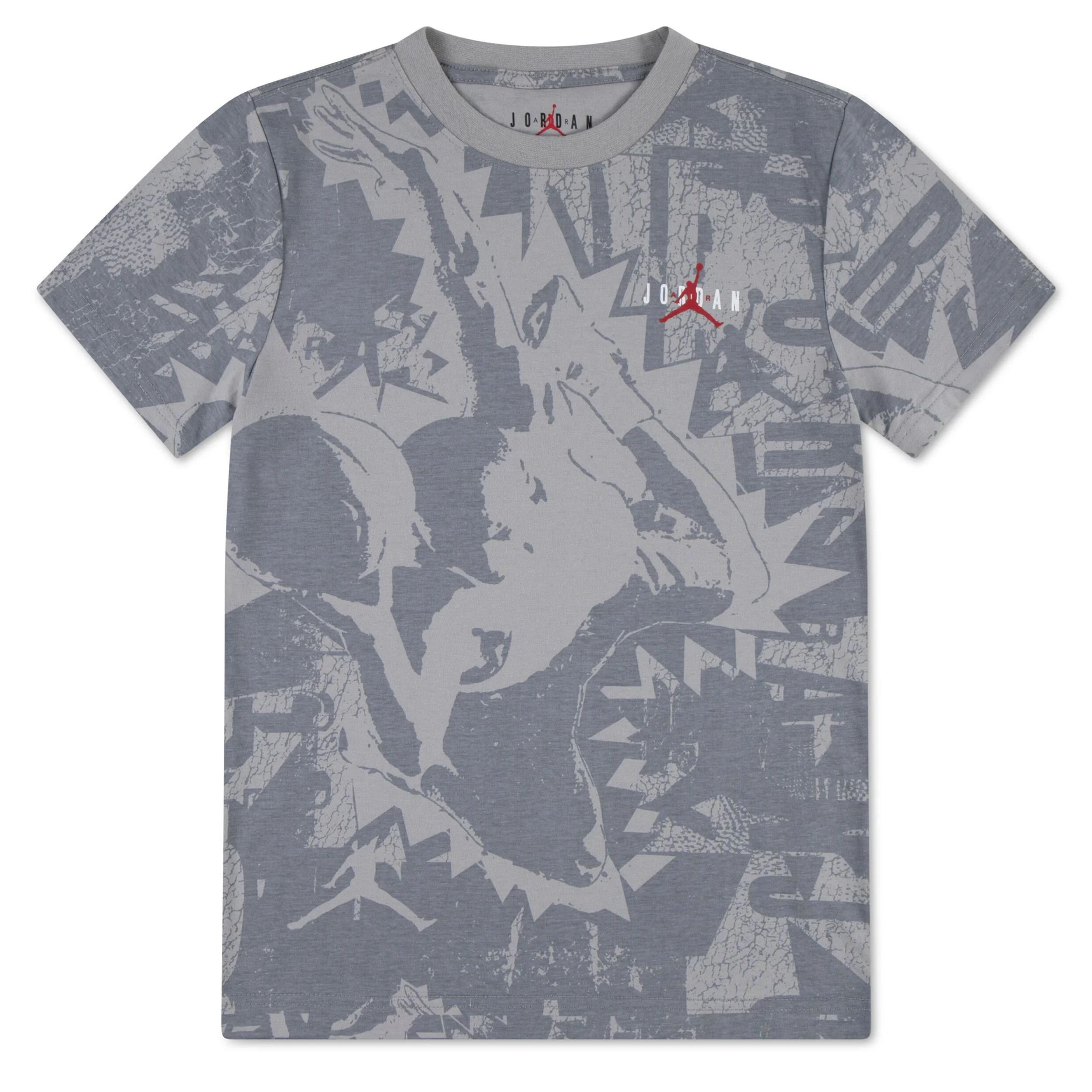 Hi-Vis All-Over Print Short Sleeve Tee (Big Kid)