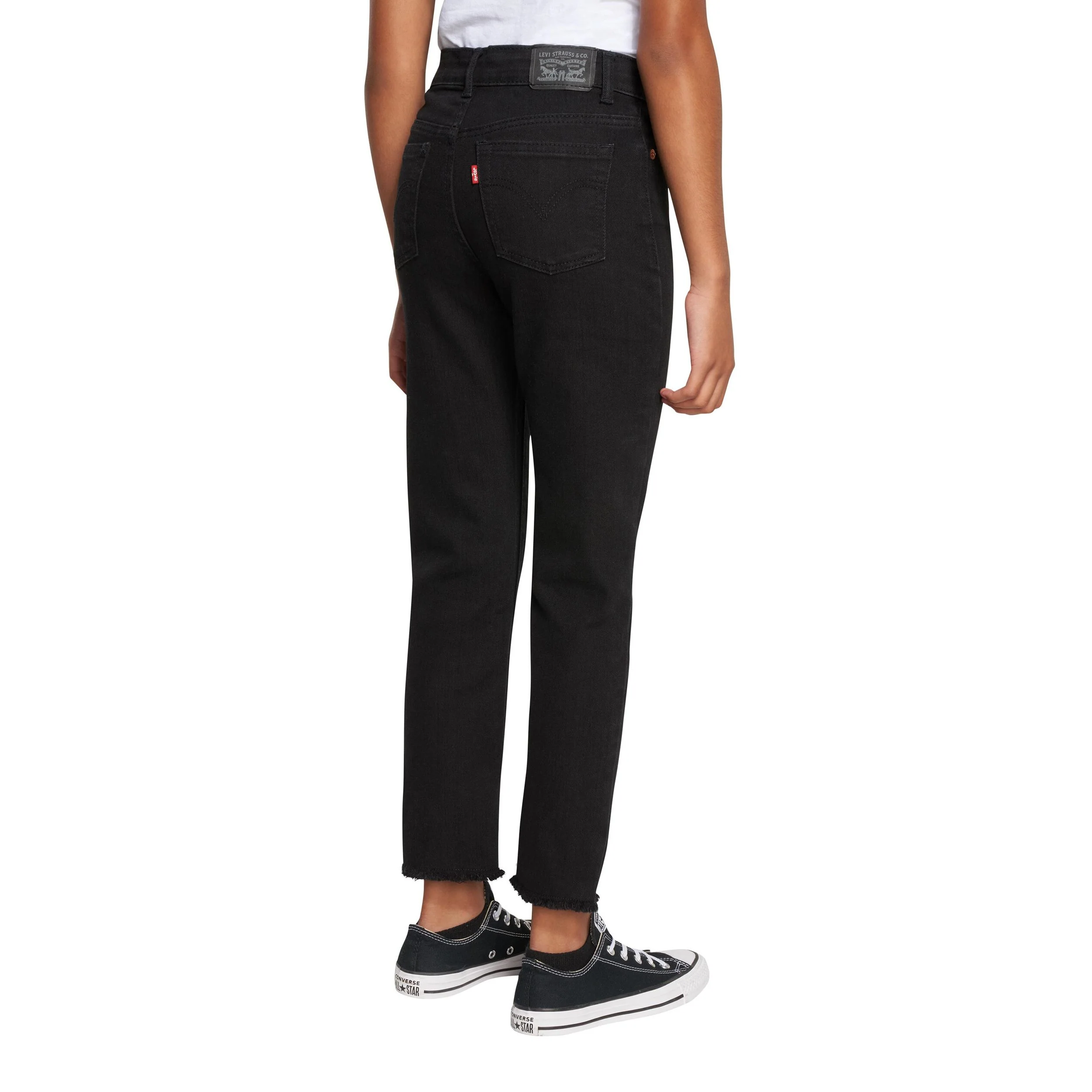 High Rise Ankle Straight Jean (Big Kids) - Image 2