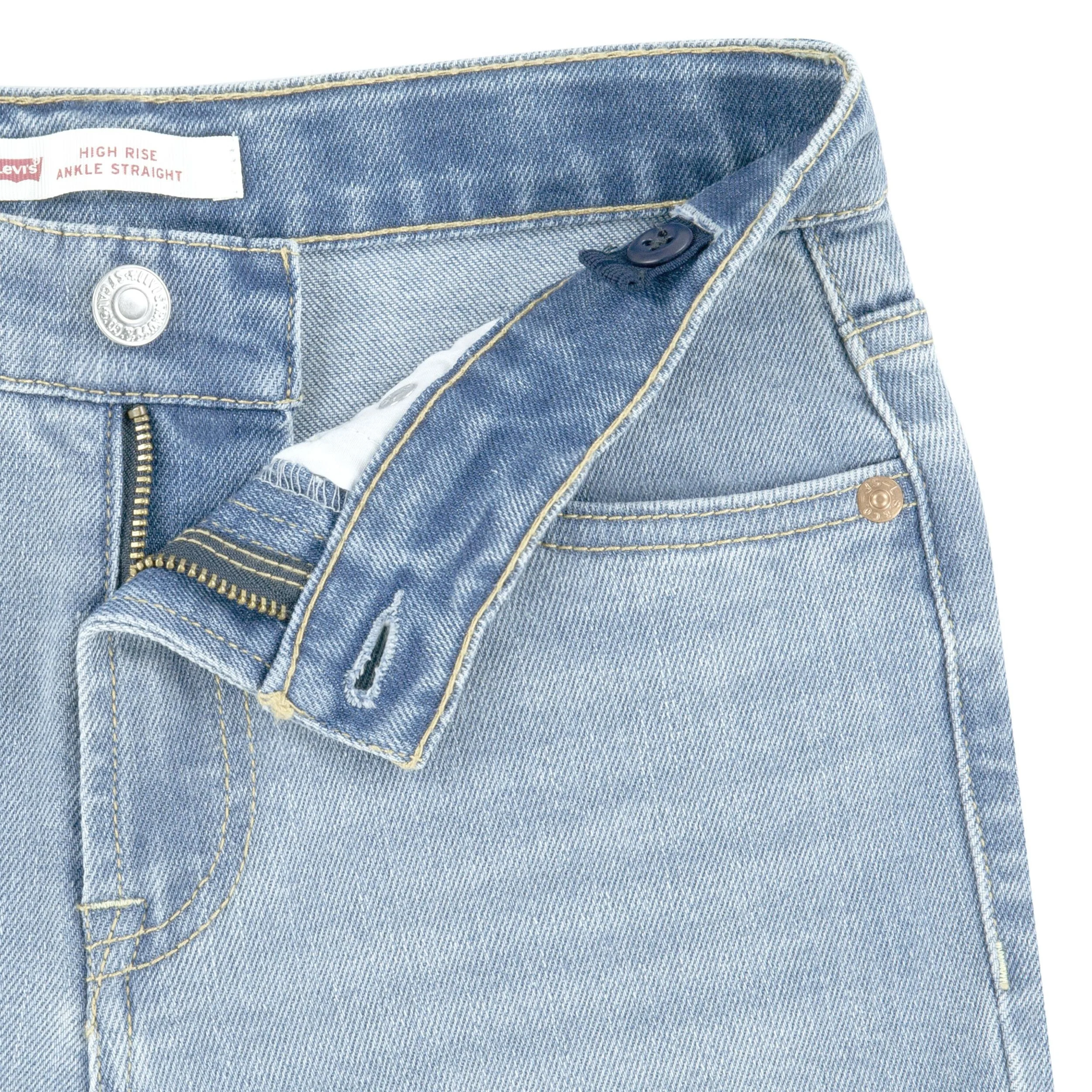 High Rise Ankle Straight Jean (Big Kids) - Image 6